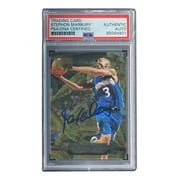 Stephon Marbury Signed 1997 Fleer #9 Timberwolves Rookie Card PSA/DNA - Image 3