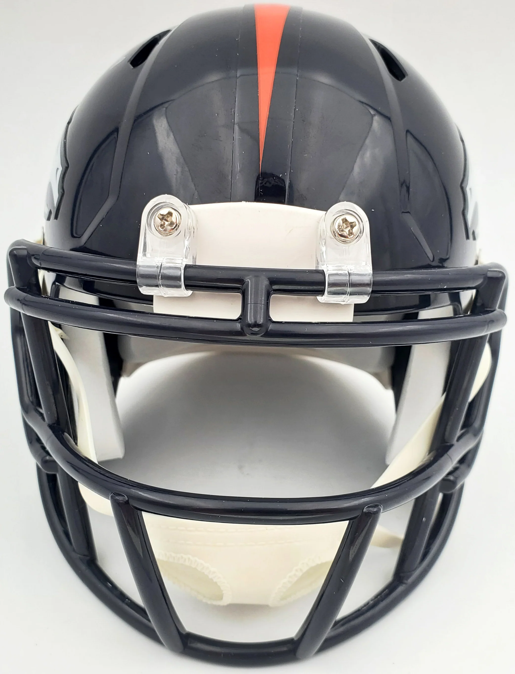 Steve Atwater Autographed Denver Broncos Speed Mini Helmet Beckett BAS Stock #177486 - Image 5