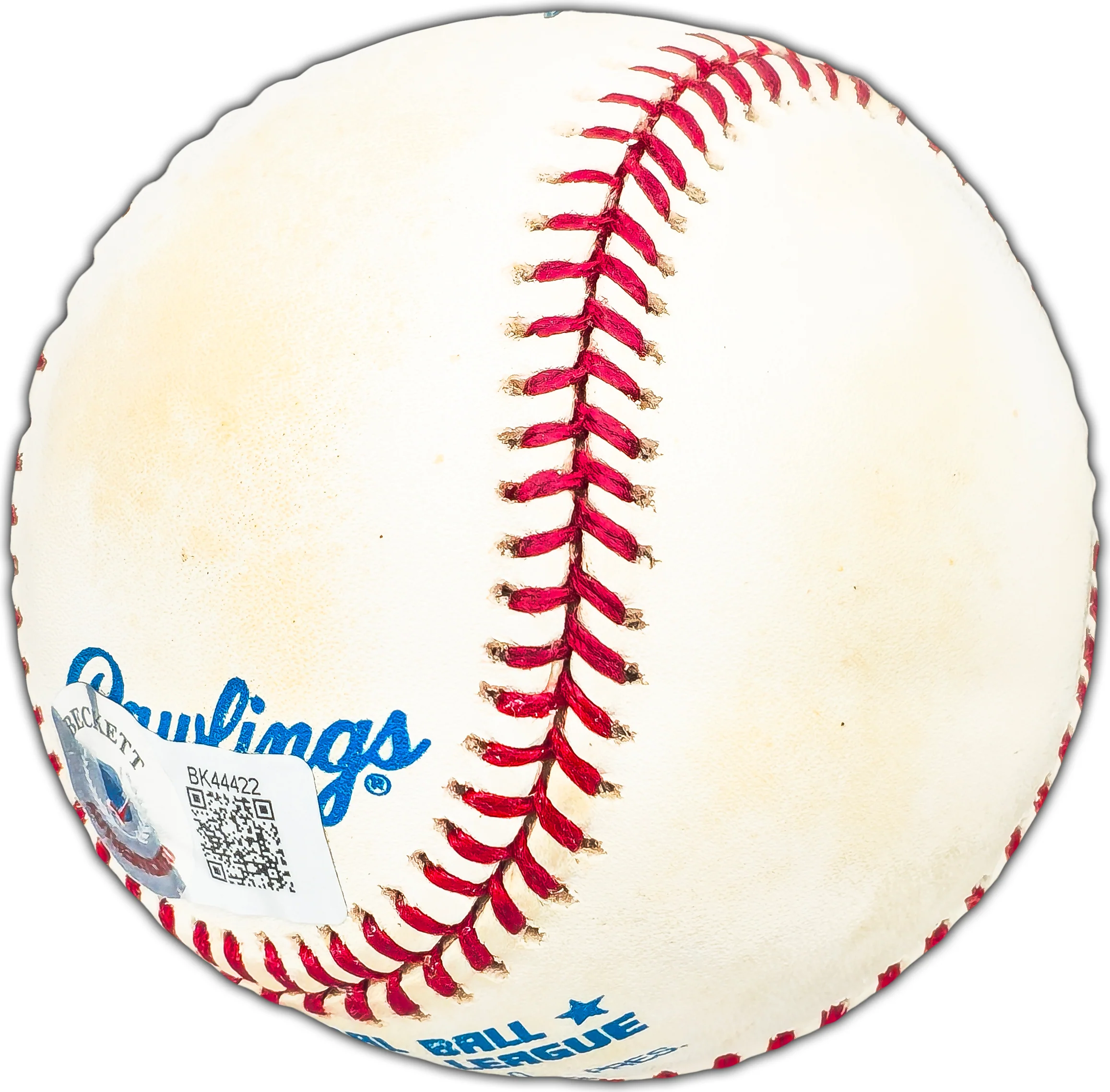 Steve Barber Autographed Official AL Baseball New York Yankees, Baltimore Orioles Beckett BAS #BK44422 - Image 3