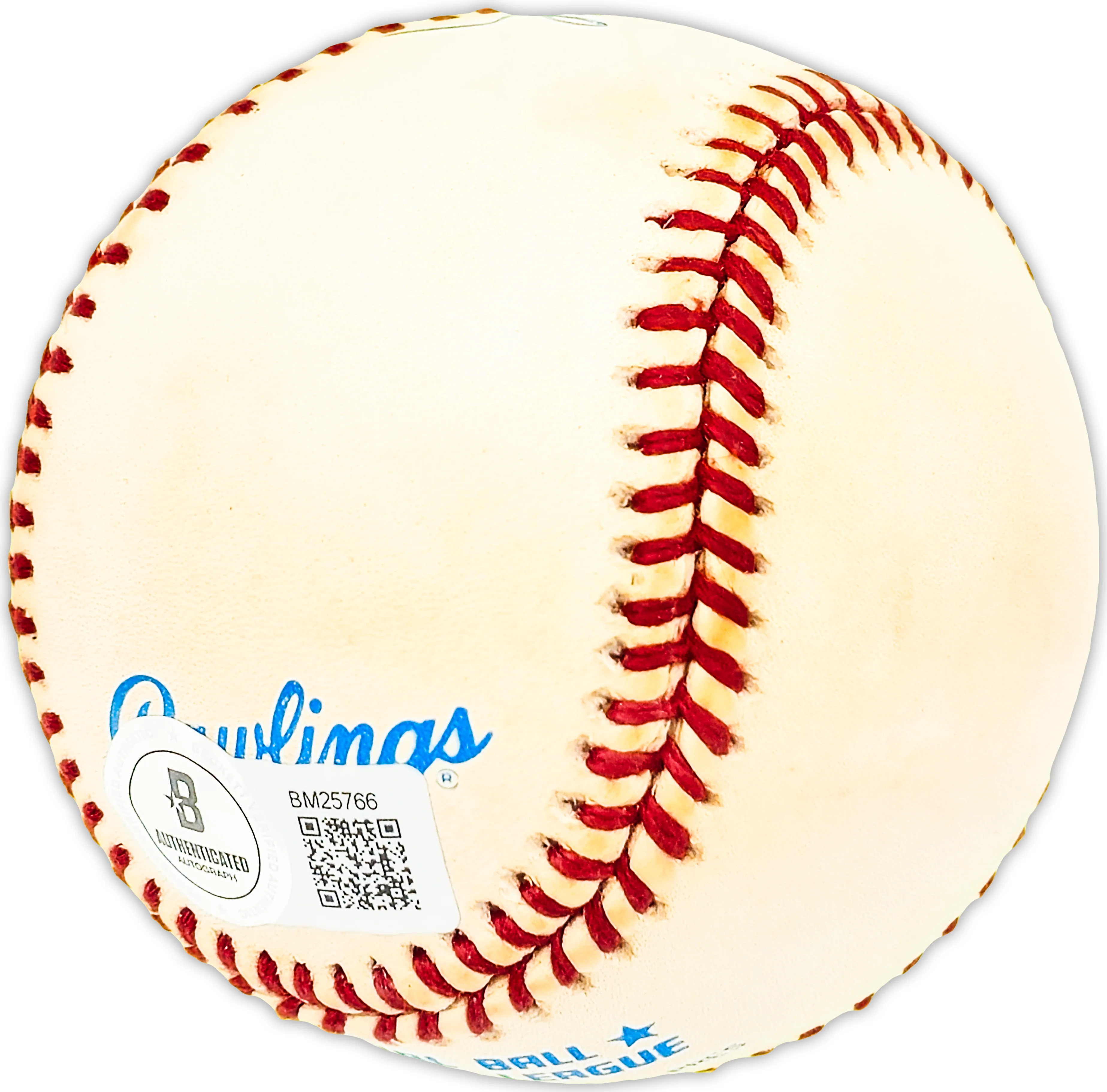 Steve Busby Autographed Official AL Baseball Kansas City Royals "No Hitter 6-19-74" Beckett BAS QR #BM25766 - Image 5