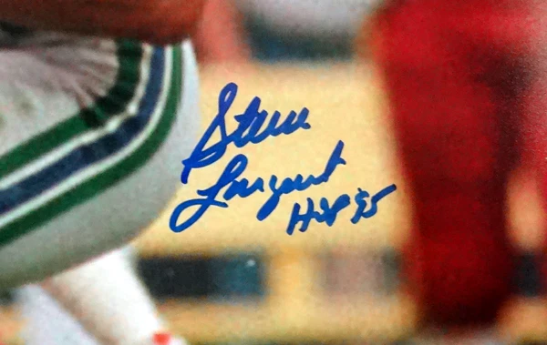 Steve Largent Autographed 16x20 Photo Seattle Seahawks "HOF 95" PSA/DNA ITP Stock #89903 - Image 2
