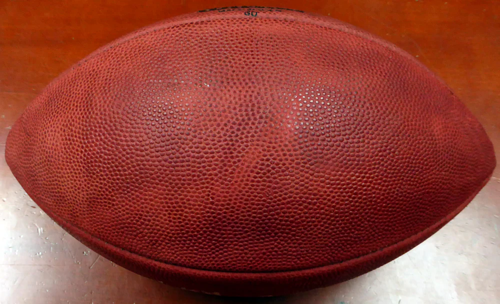 Steve Largent Autographed NFL Leather Football Seattle Seahawks "HOF 95" MCS Holo Stock #112481 - Image 5