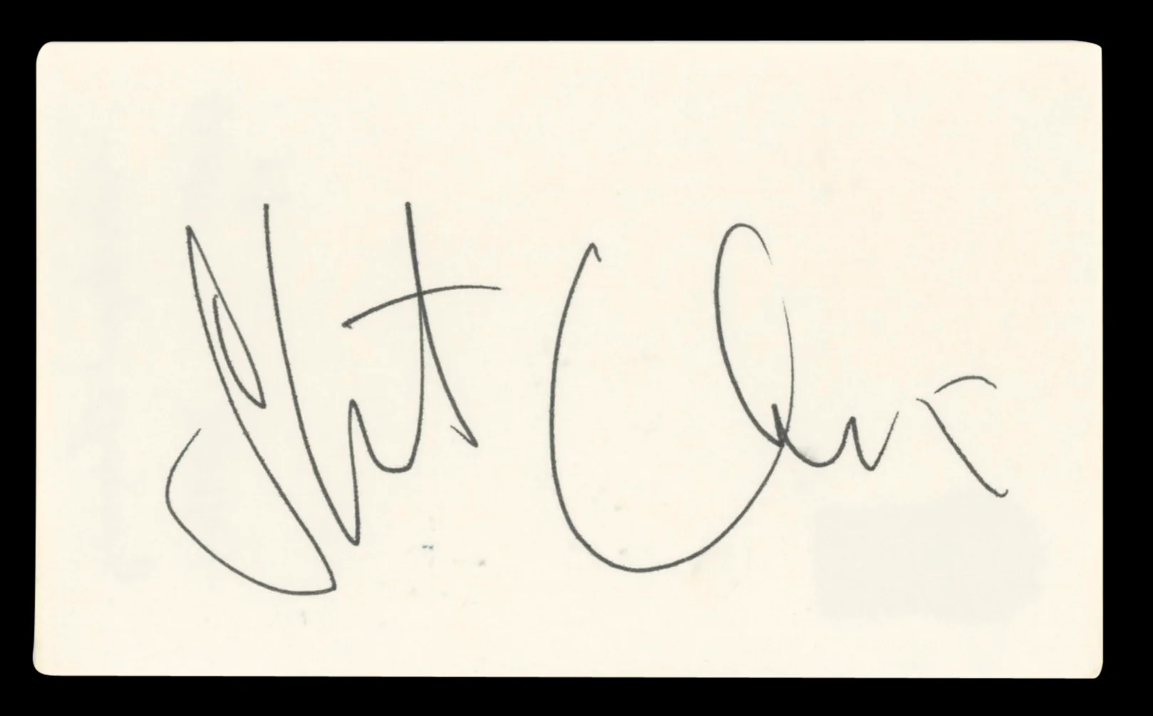 Stockard Channing Grease Authentic Signed 3x5 Index Card BAS #BV03465 - Image 2