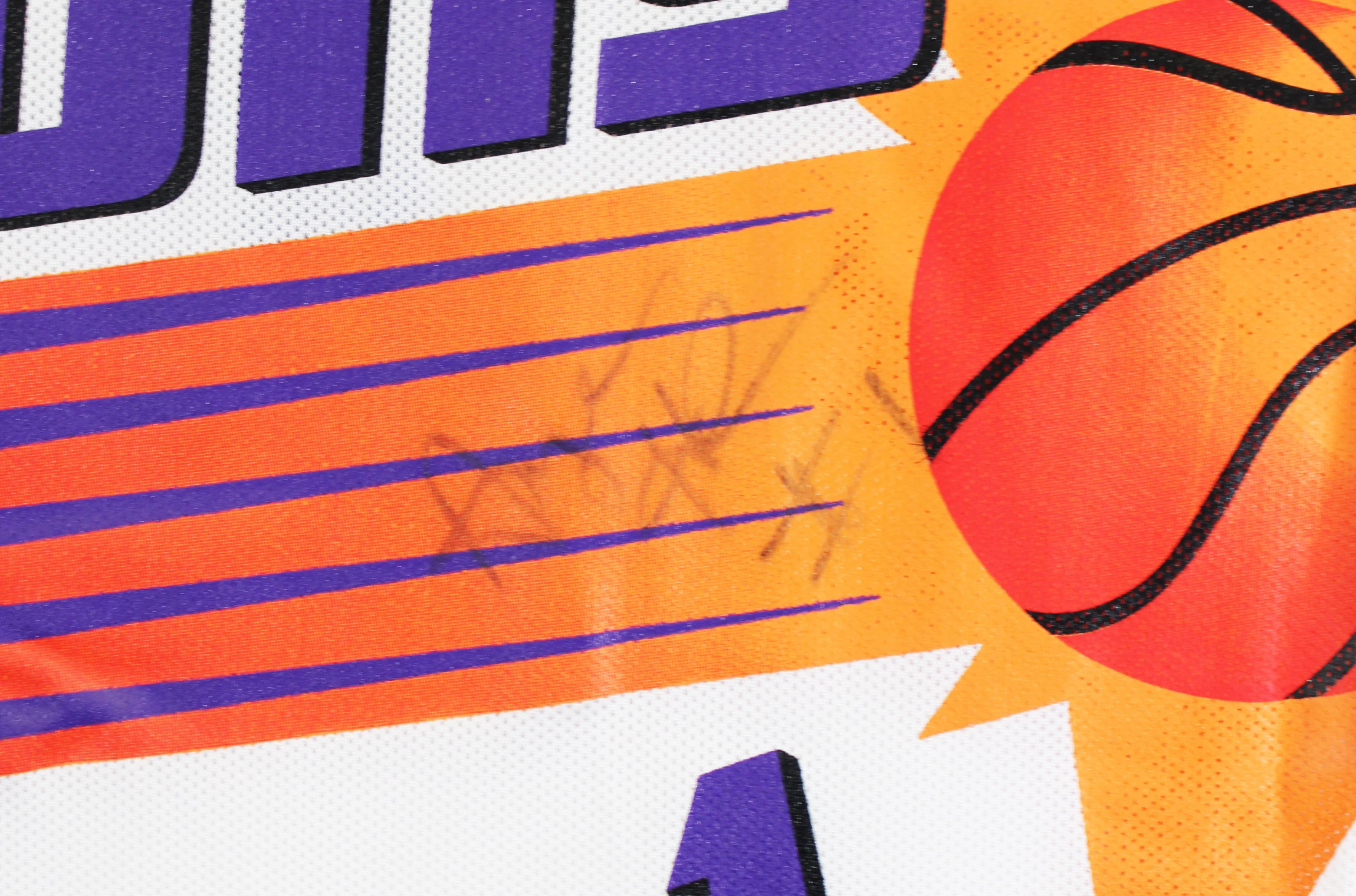 Suns Anfernee Hardaway Signed White Champion Authentic Jersey BAS #BU55008 - Image 4