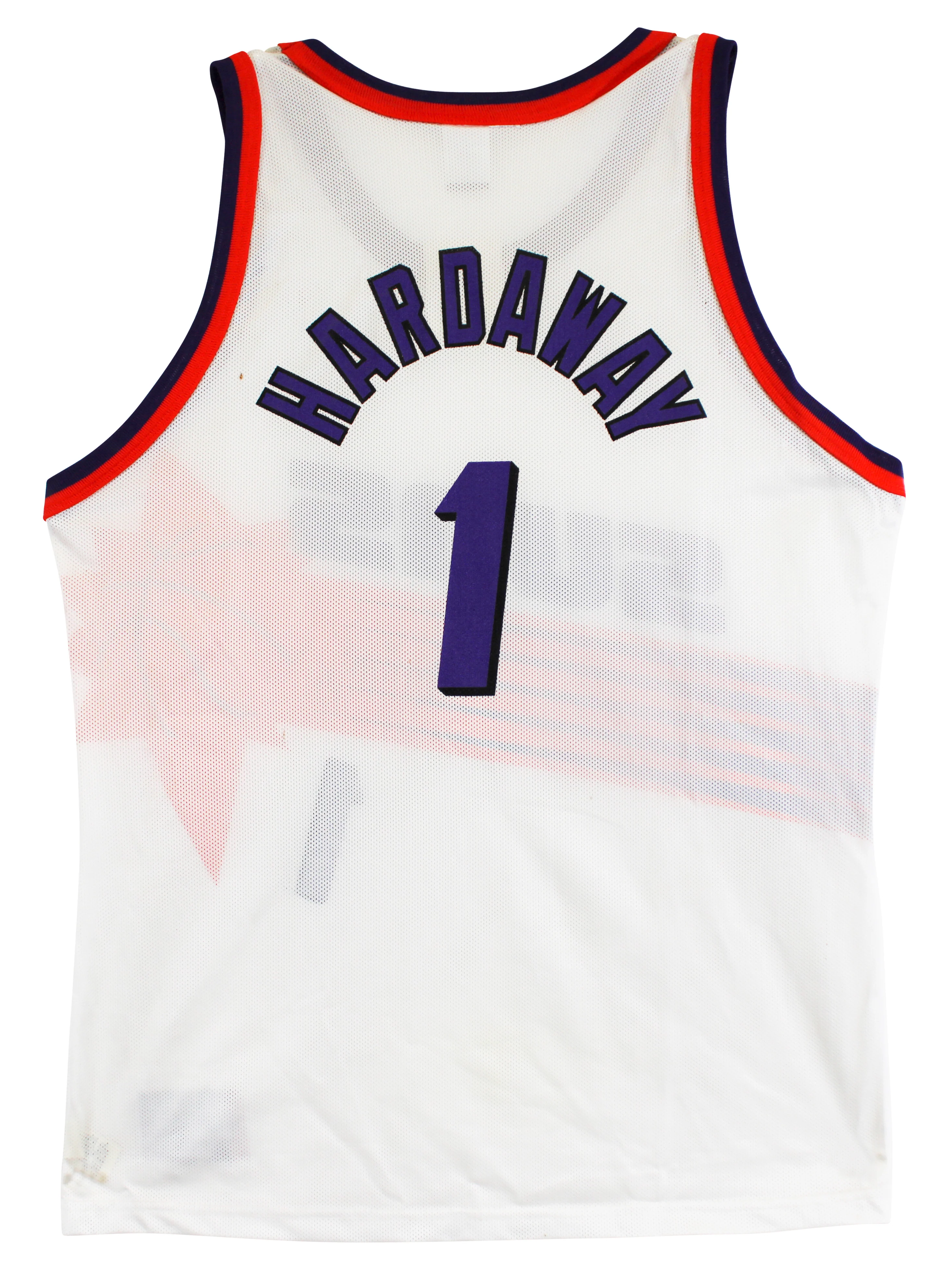 Suns Anfernee Hardaway Signed White Champion Authentic Jersey BAS #BU55008 - Image 6