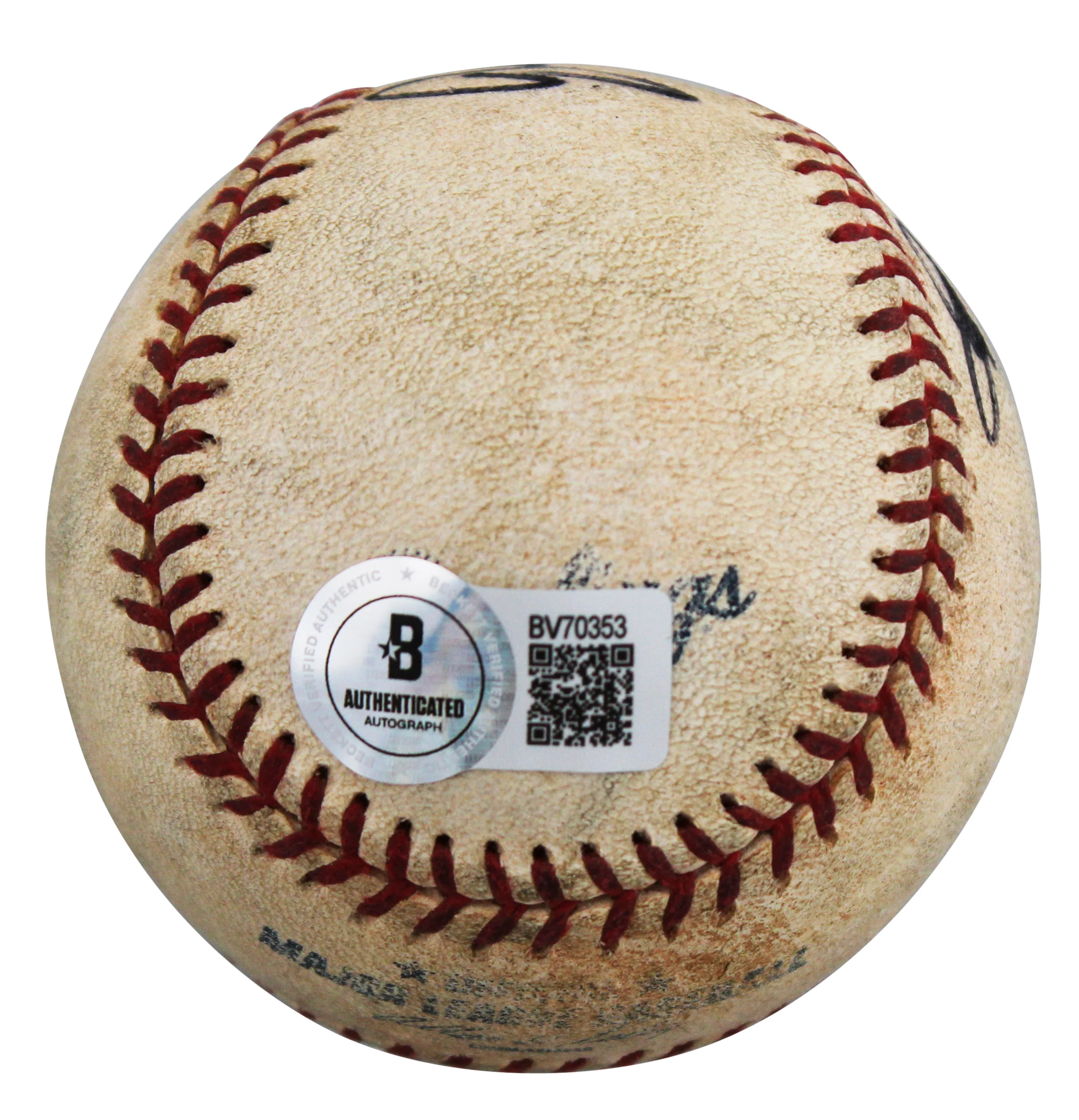 Suns Jerry Colangelo Authentic Signed Allen Selig OML Baseball BAS #BV70353 - Image 5