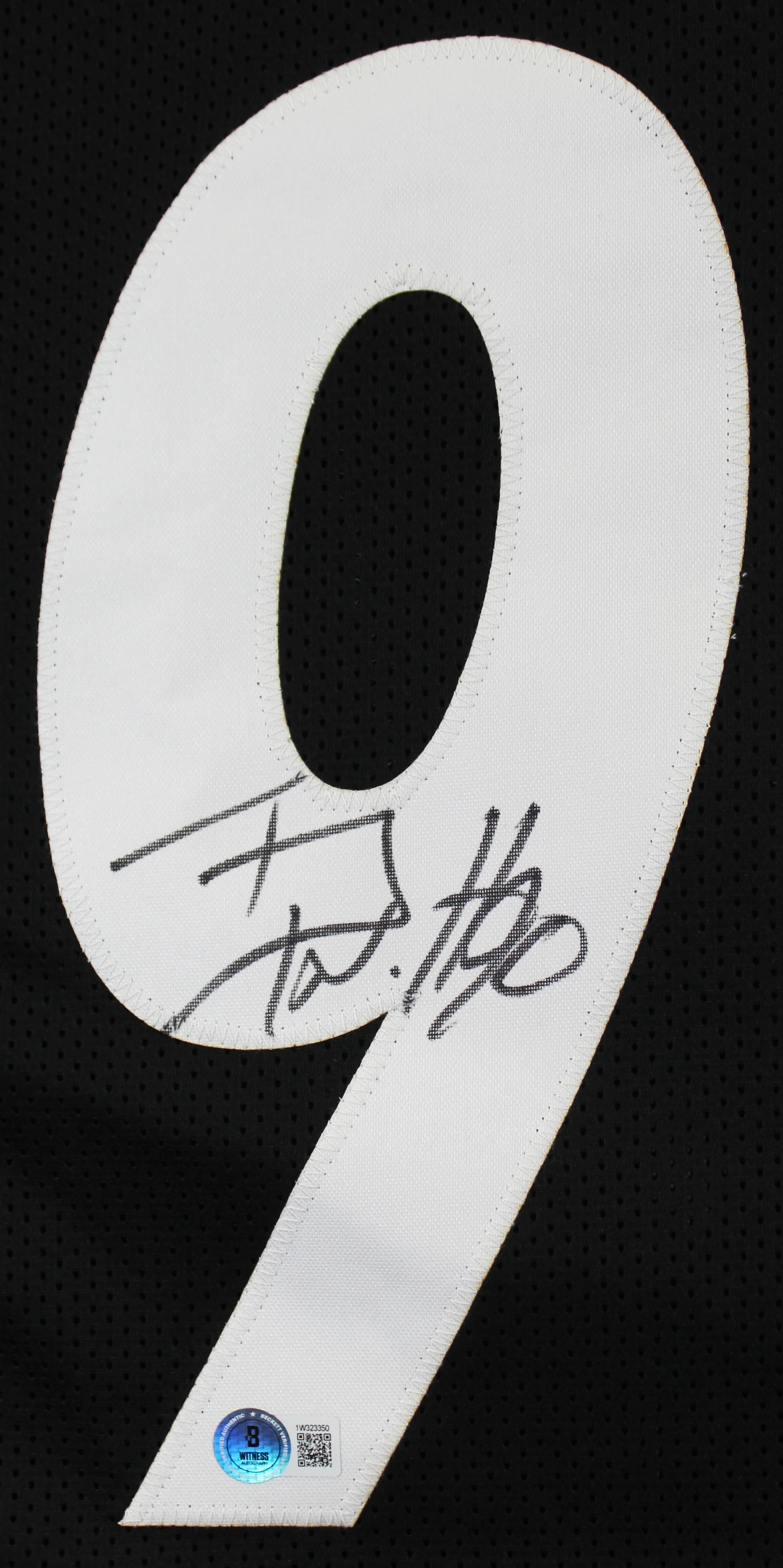 T.J. Watt Authentic Signed Black Pro Style Jersey Autographed BAS Witness - Image 3