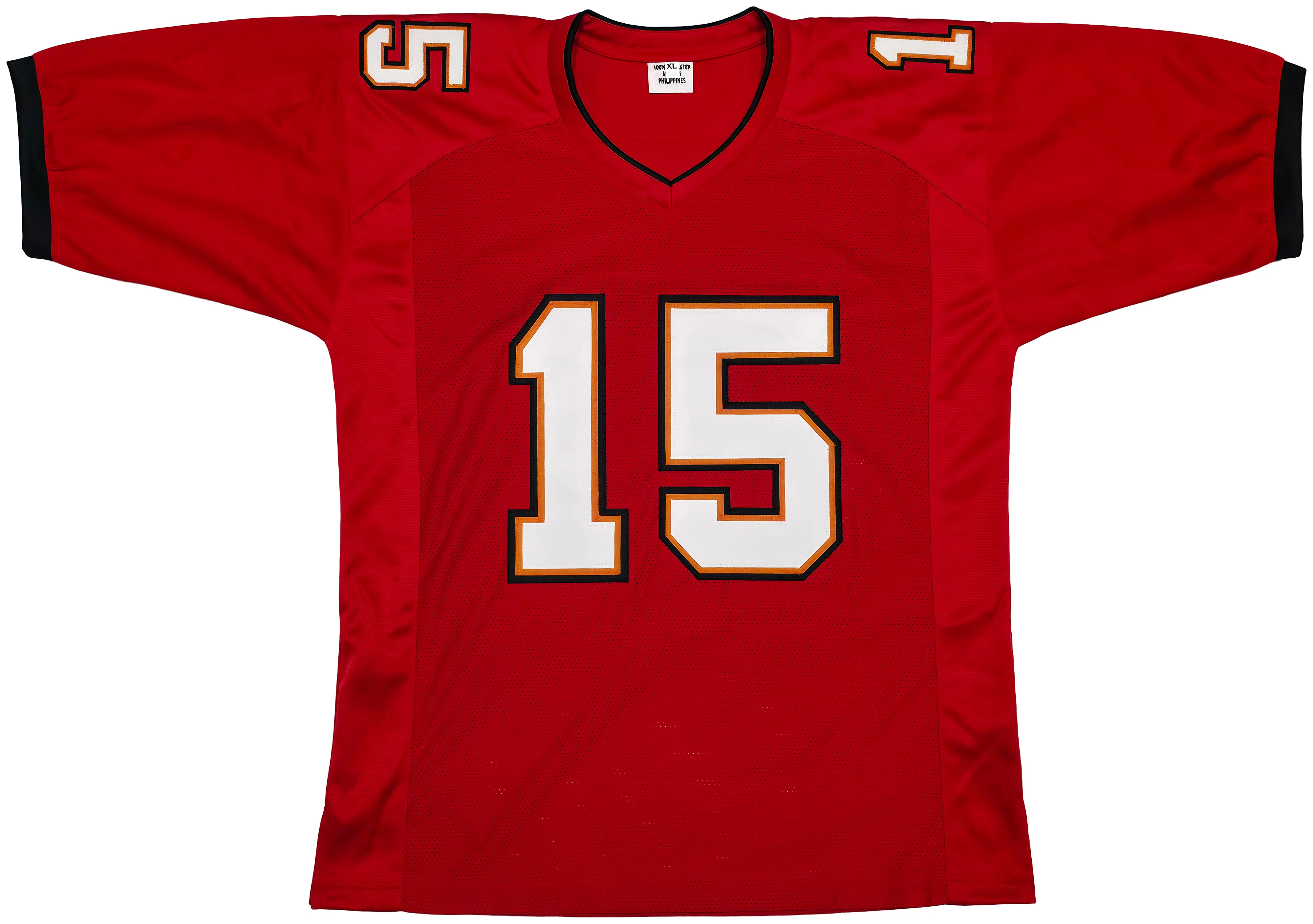 Tampa Bay Buccaneers Tez Johnson Autographed Red Jersey JSA Witness Stock #256793 - Image 5