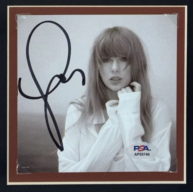 Taylor Swift Signed Framed Life Of Showgirl LS Shirt w/ Signed Insert PSA/DNA - Image 2