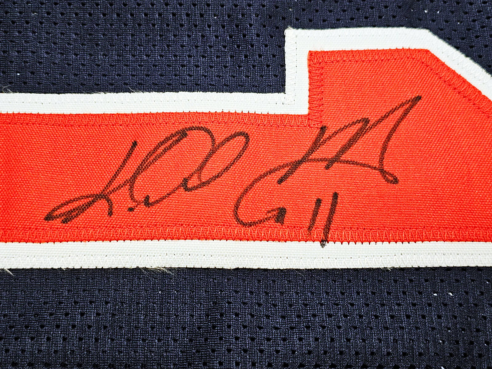 Team USA Karl Malone Autographed Blue Jersey JSA Stock #215760 - Image 4