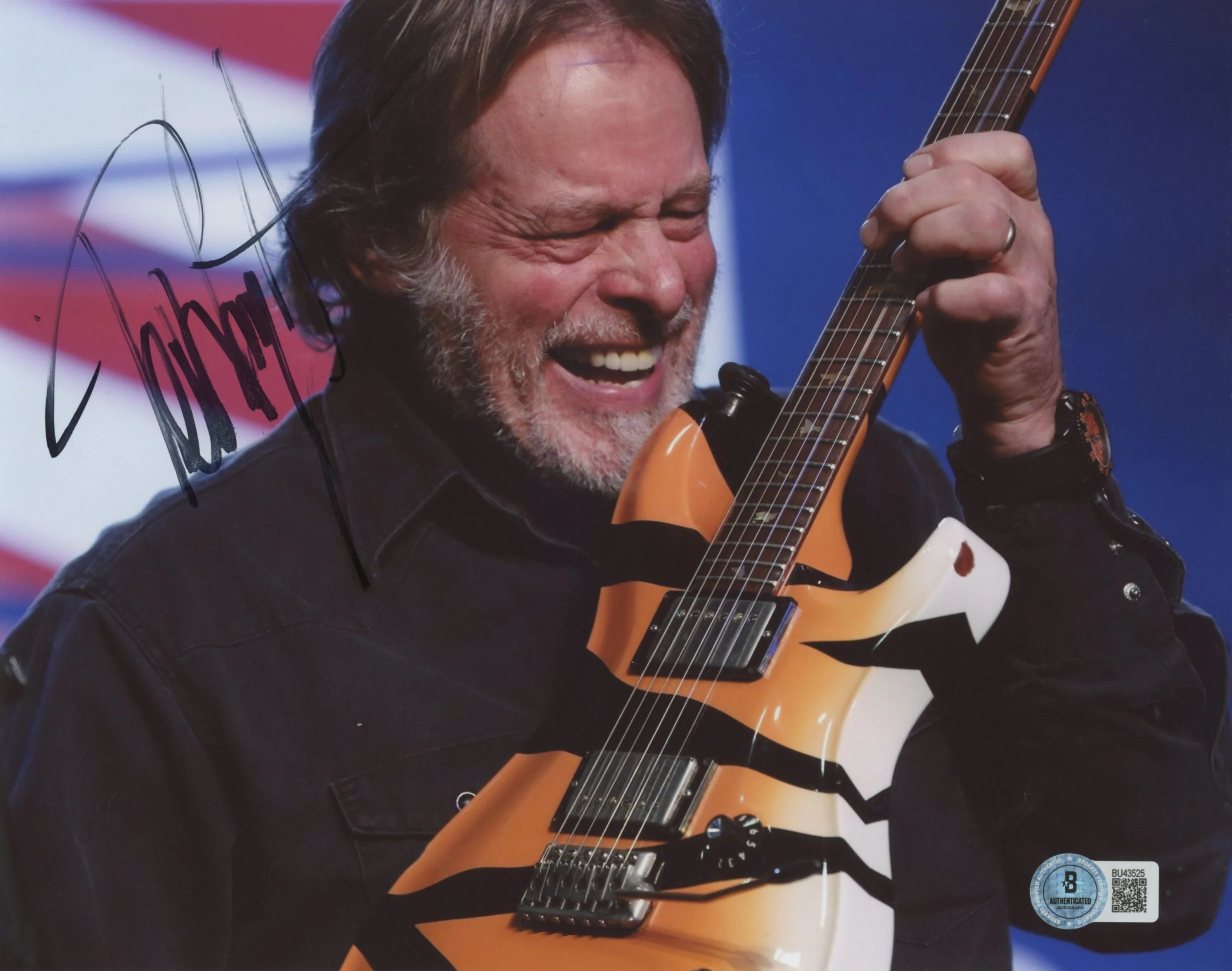 Ted Nugent Damn Yankees Authentic Signed 8x10 Vertical Photo BAS #BU43525 - Image 2