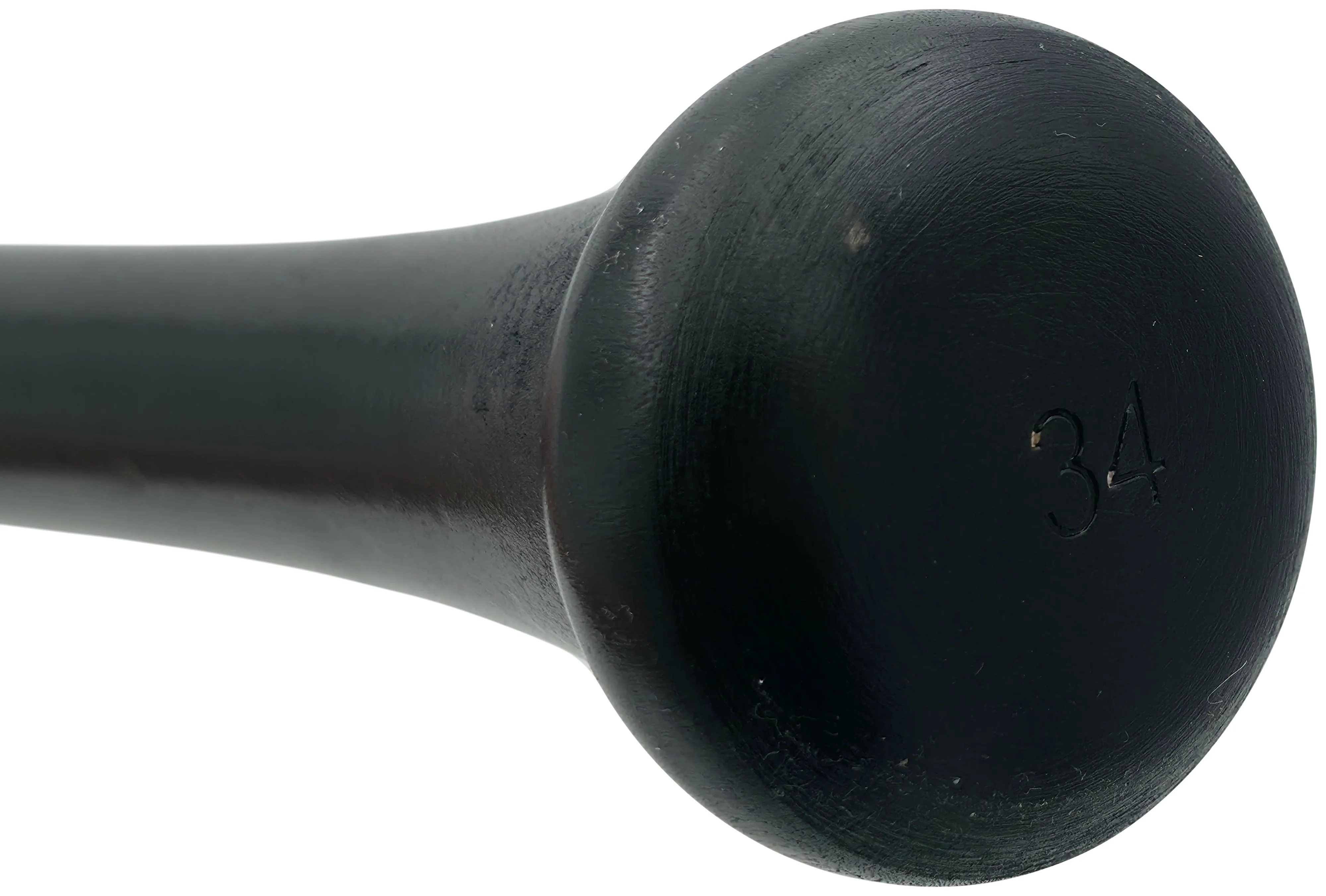 Ted Simmons Autographed Black Louisville Slugger Pro Stock Baseball Bat St. Louis Cardinals (Scratches) Beckett BAS Witness Stock #252590 - Image 5