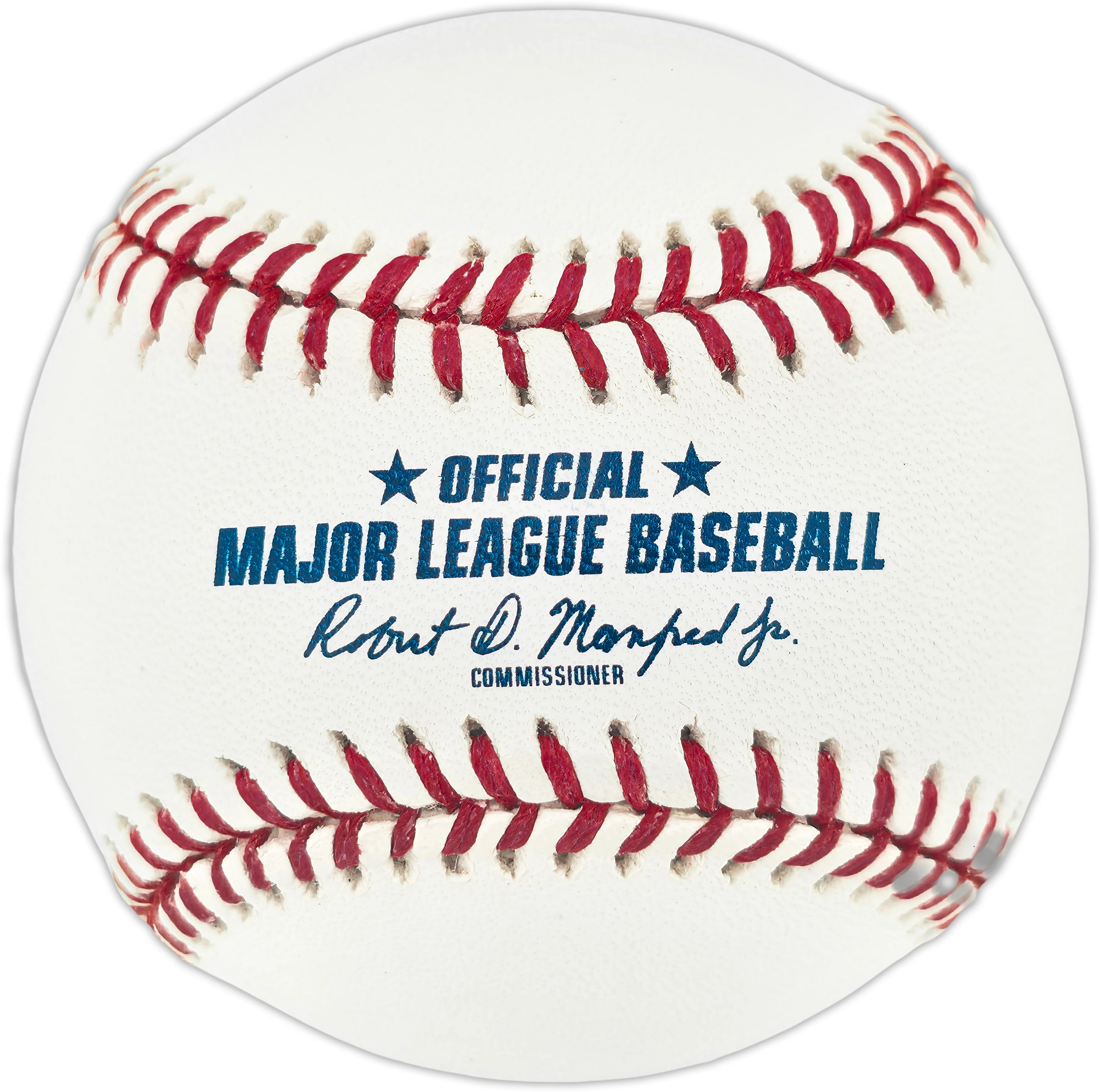 Ted Simmons Autographed Official Hall of Fame Logo Baseball St. Louis Cardinals (Smudged) Beckett BAS Witness #3W397998 - Image 3