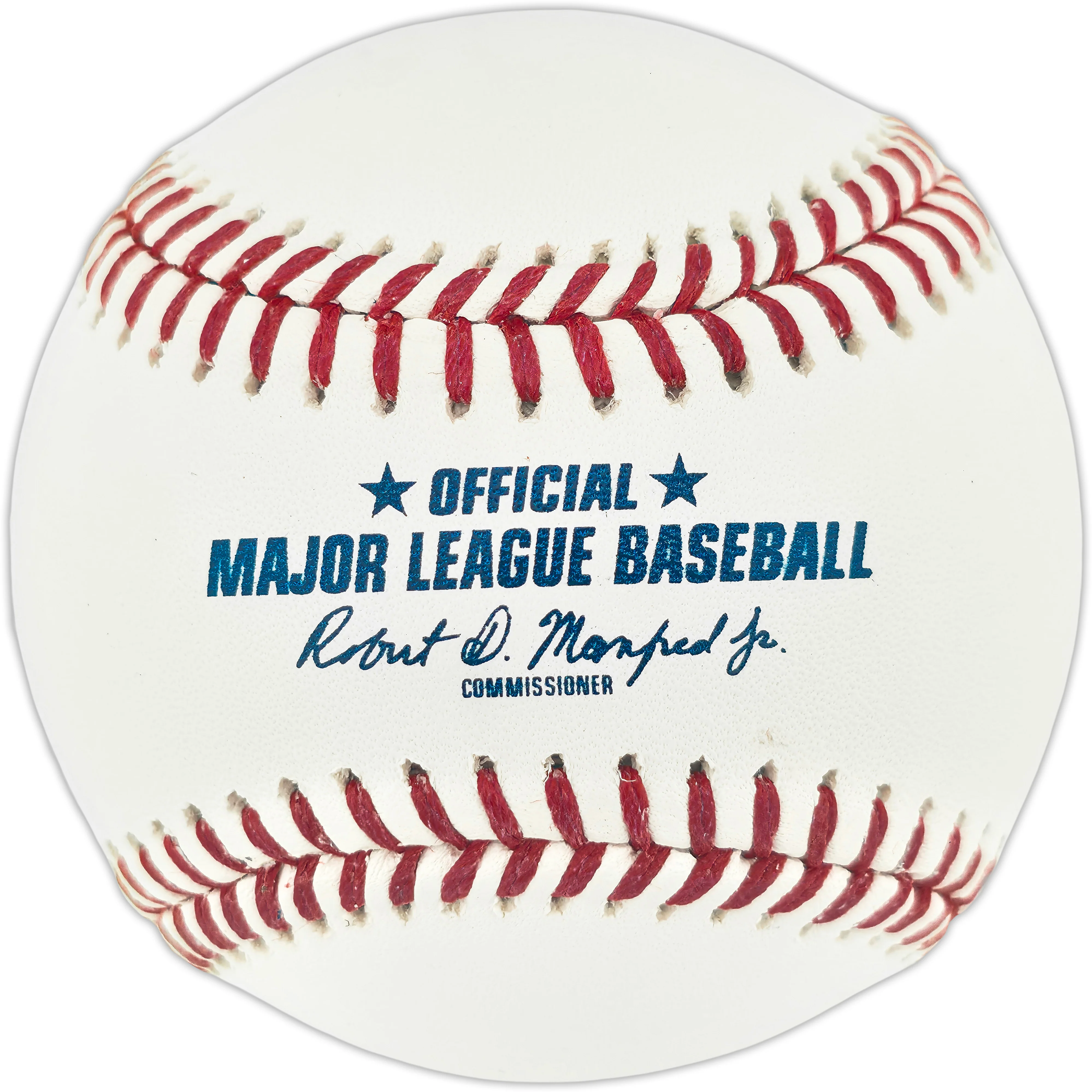 Ted Simmons Autographed Official Hall of Fame Logo Baseball St. Louis Cardinals (Smudged) Beckett BAS Witness #3W398013 - Image 3