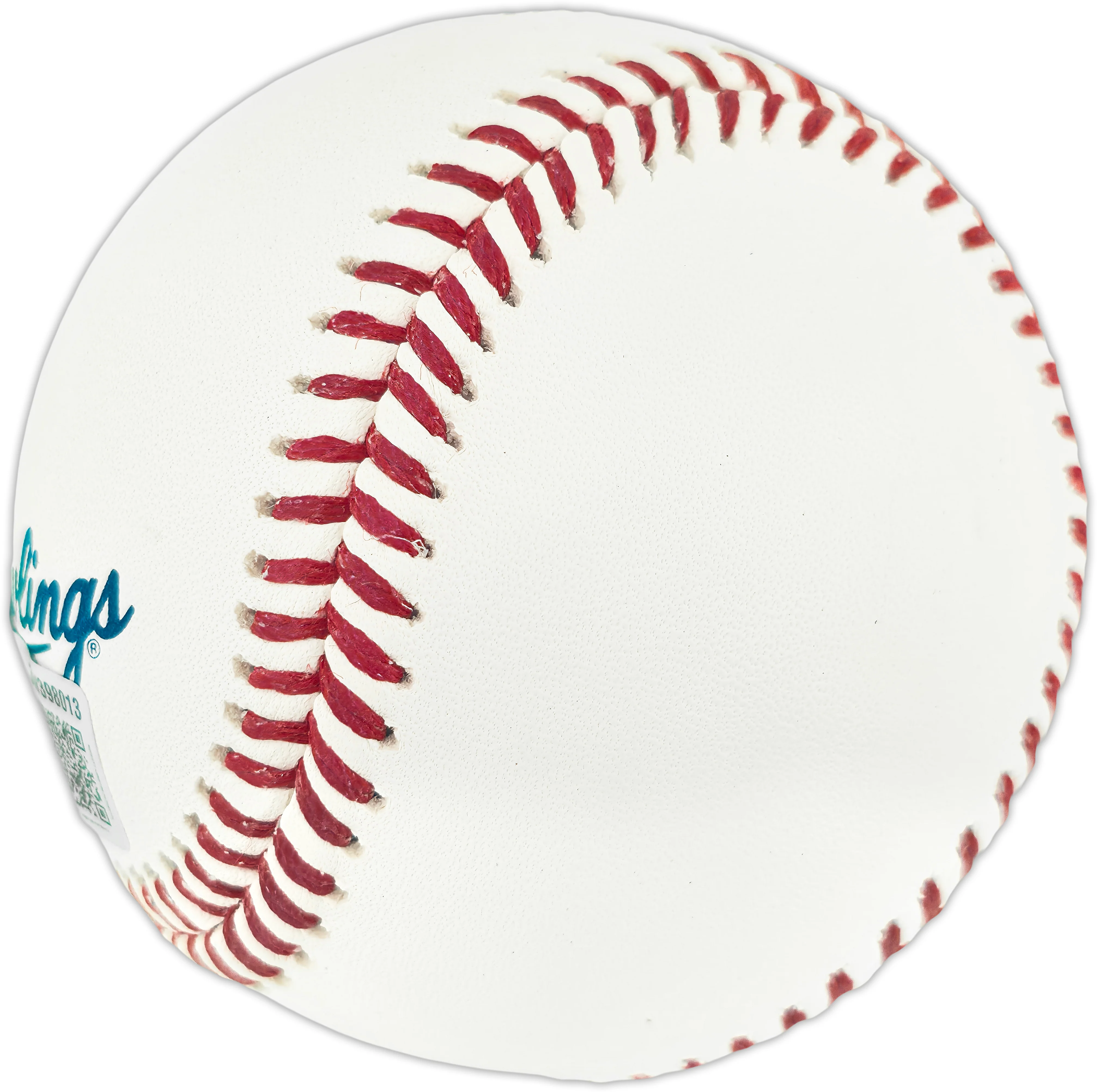 Ted Simmons Autographed Official Hall of Fame Logo Baseball St. Louis Cardinals (Smudged) Beckett BAS Witness #3W398013 - Image 4