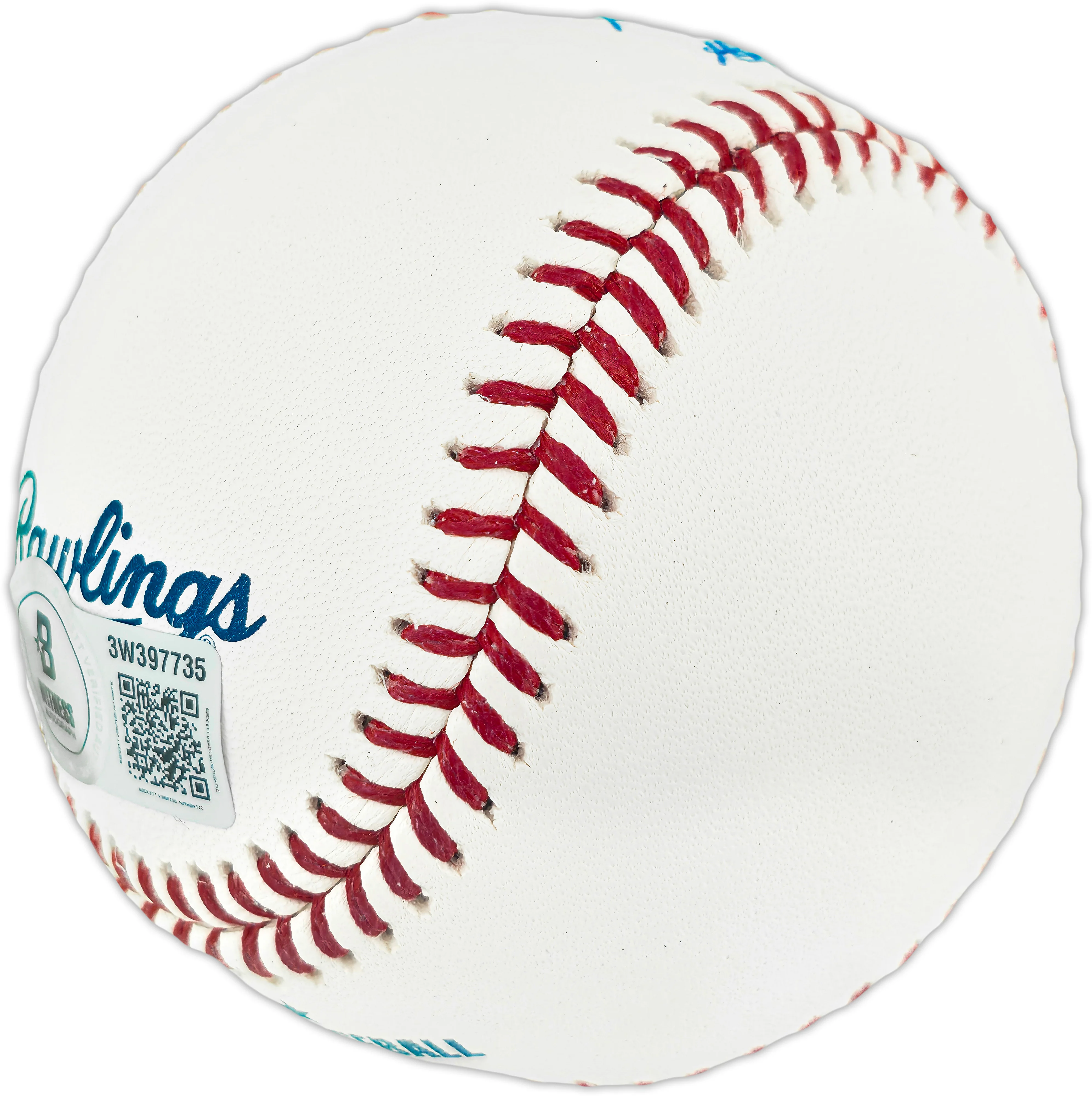 Ted Simmons Autographed Official MLB Baseball St. Louis Cardinals "HOF 2020" (Smudged) Beckett Witness #3W397735 - Image 3