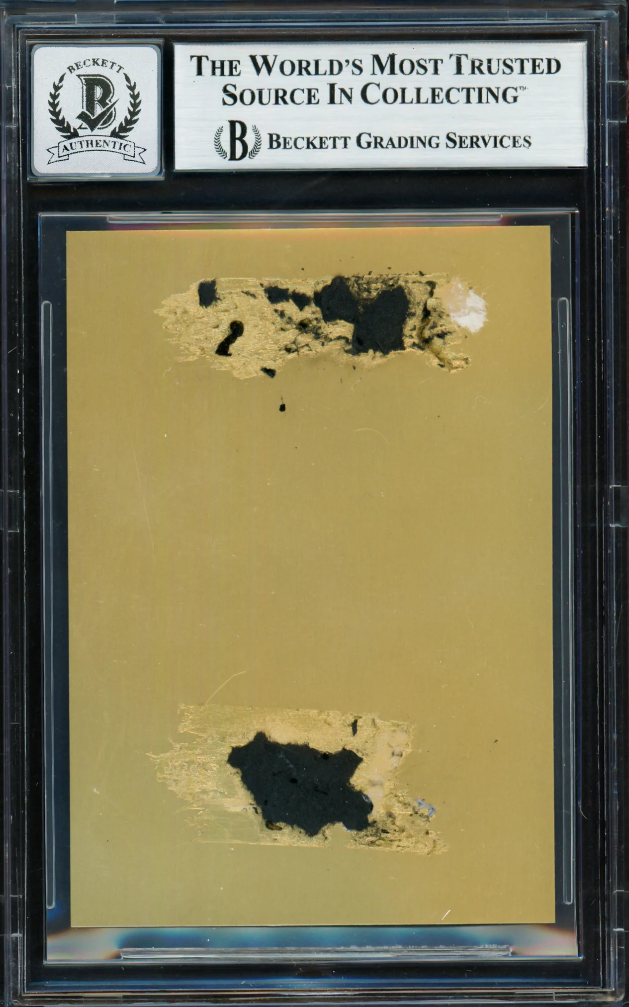 Ted Williams Autographed 1981-89 Hall of Fame HOF Metal Plaque Card Boston Red Sox Auto Grade Gem Mint 10 Beckett BAS #18629622 - Image 2