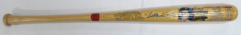Ted Williams Autographed Cooperstown Bat Boston Red Sox JSA #ZZ67867 - Image 5