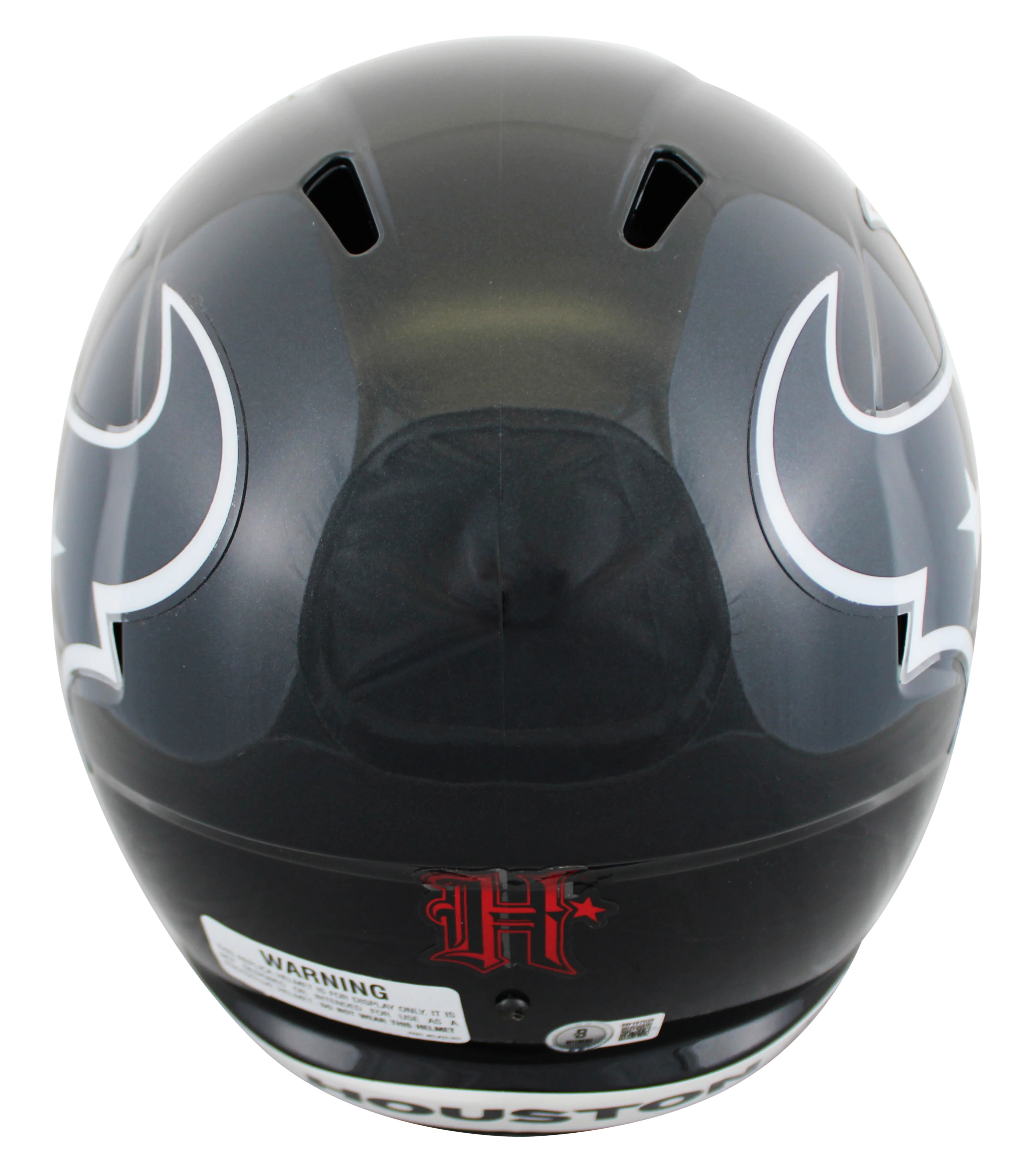 Texans Nico Collins Signed Full Size Speed Rep Helmet W/ Case BAS Witnessed 1 - Image 4