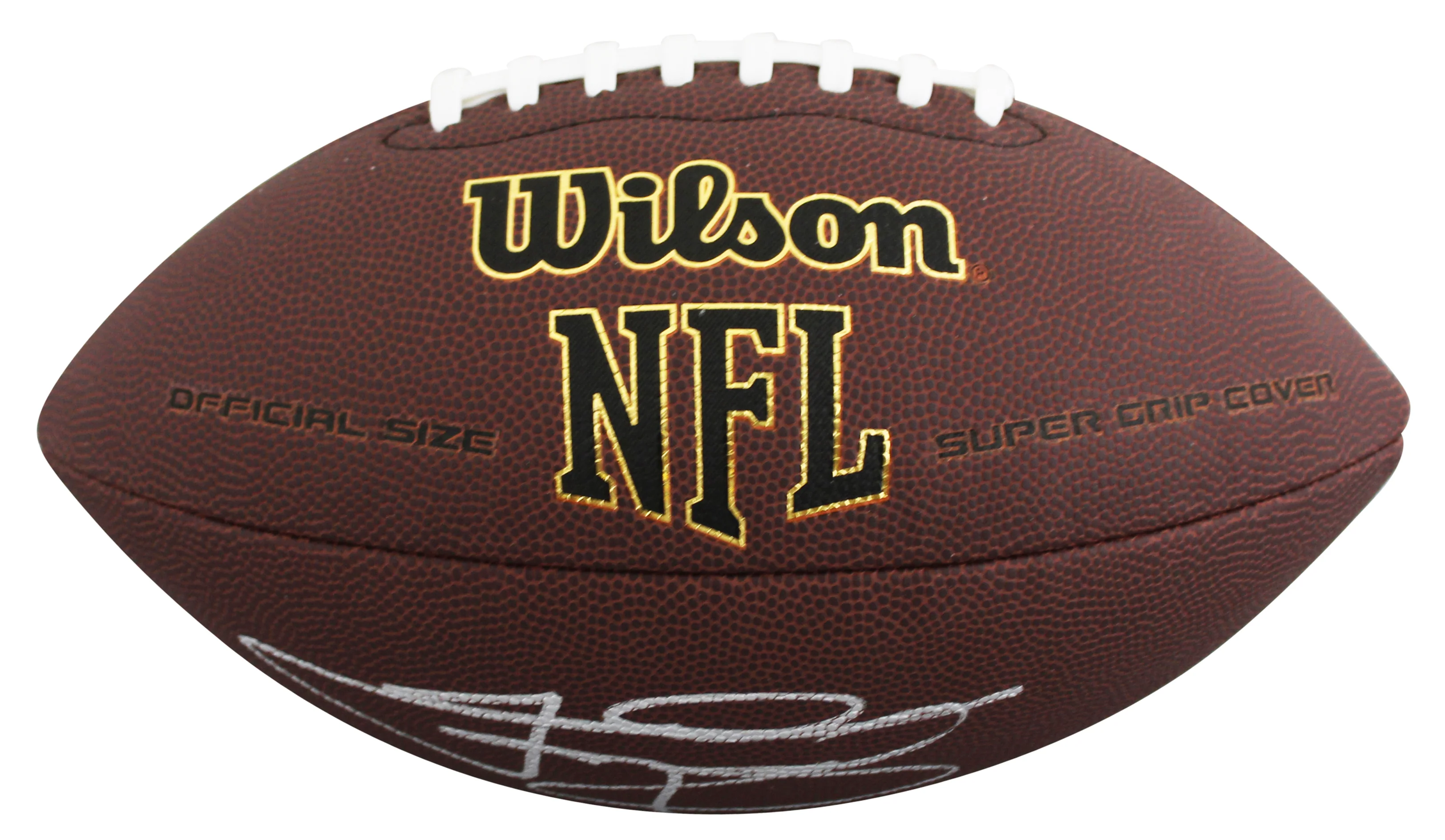 Texas A&M Johnny Manziel "Johnny Football" Signed Football W/ Case BAS Witness - Image 5