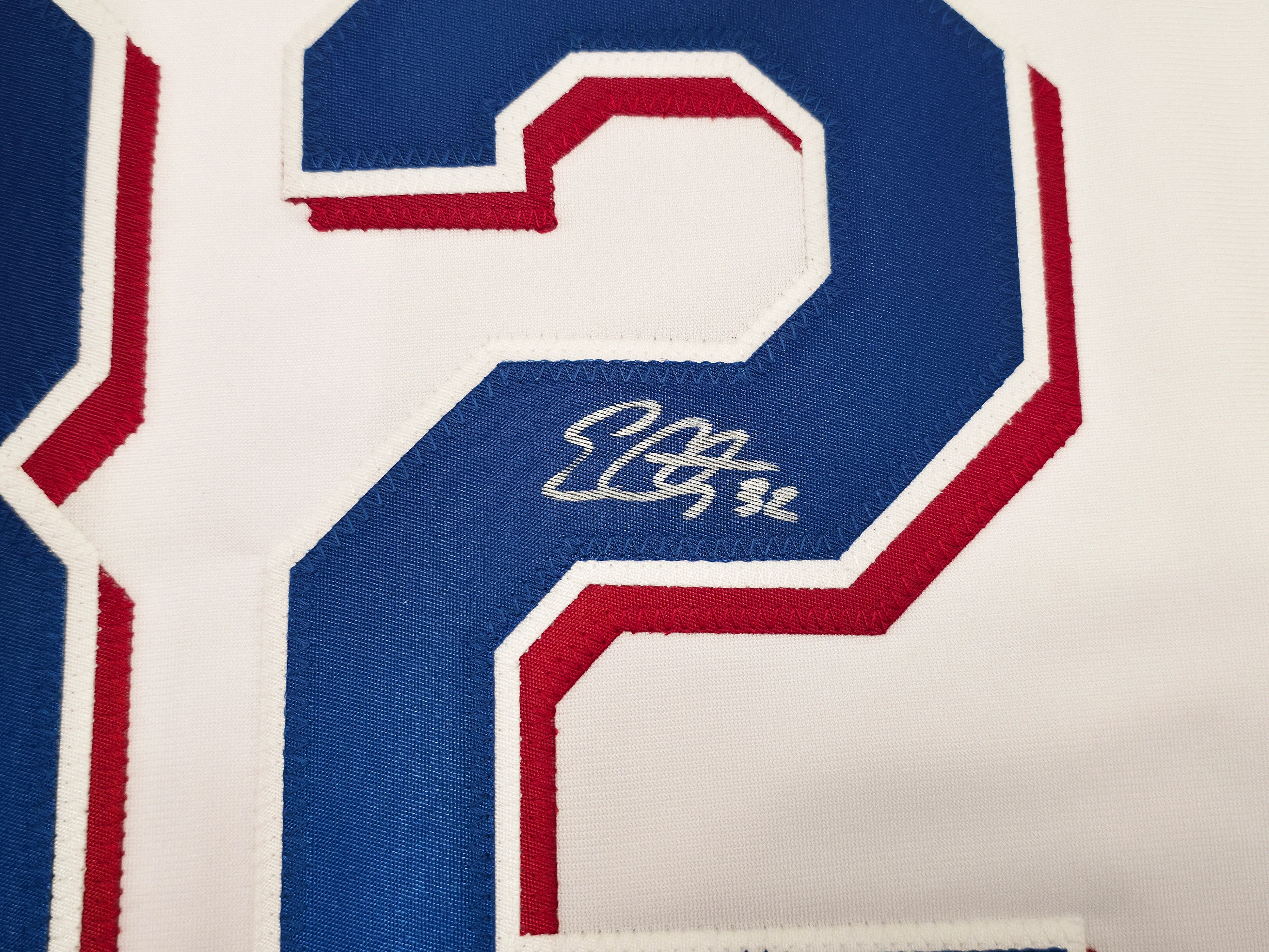 Texas Rangers Evan Carter Autographed White Jersey Beckett BAS Witness Stock #253600 - Image 4
