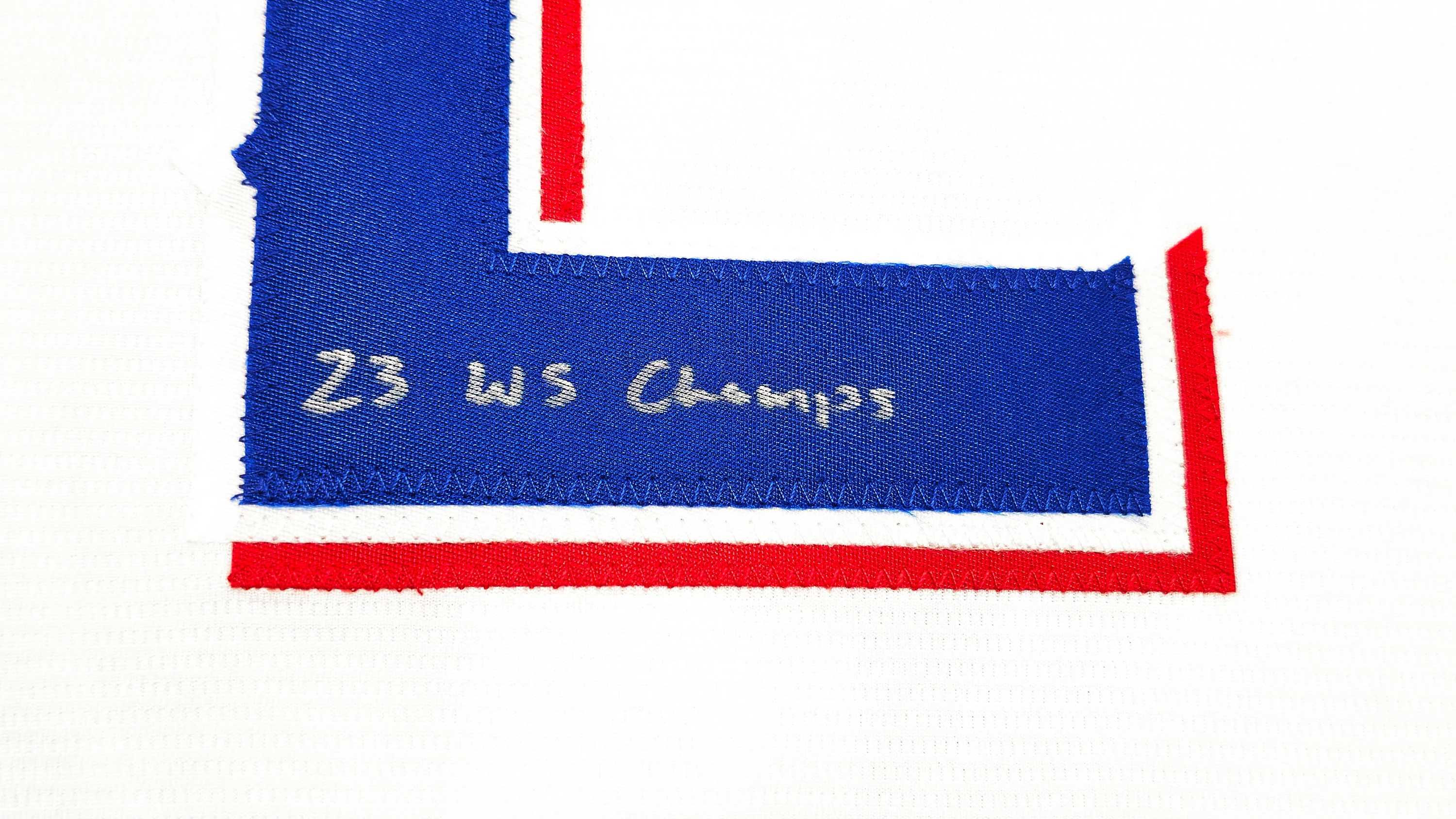 Texas Rangers Marcus Semien Autographed White Nike Jersey Size 2XLT "23 WS Champs" Beckett BAS Witness Stock #236690 - Image 5