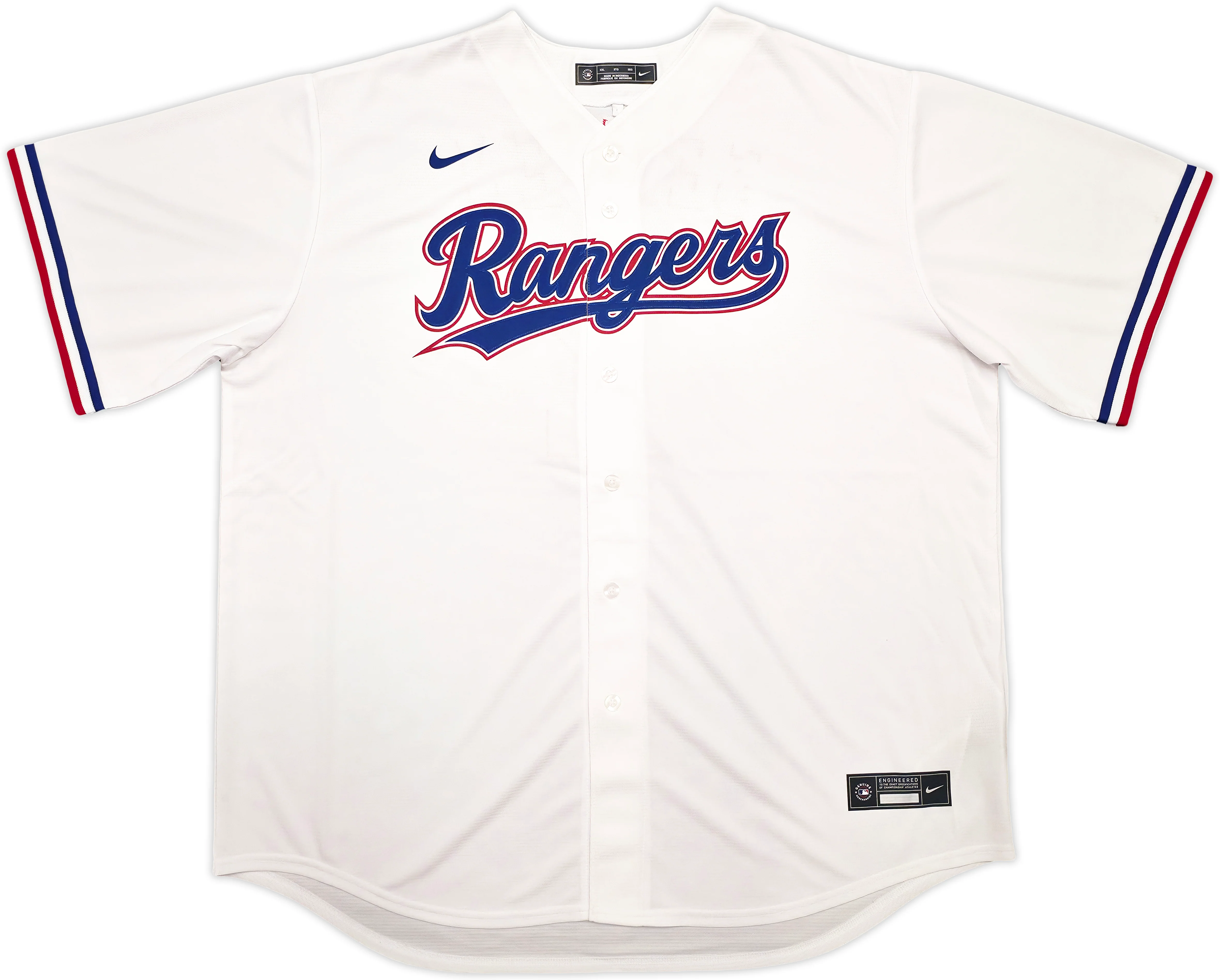 Texas Rangers Marcus Semien Autographed White Nike Jersey Size XXL Beckett BAS Witness Stock #252432 - Image 5