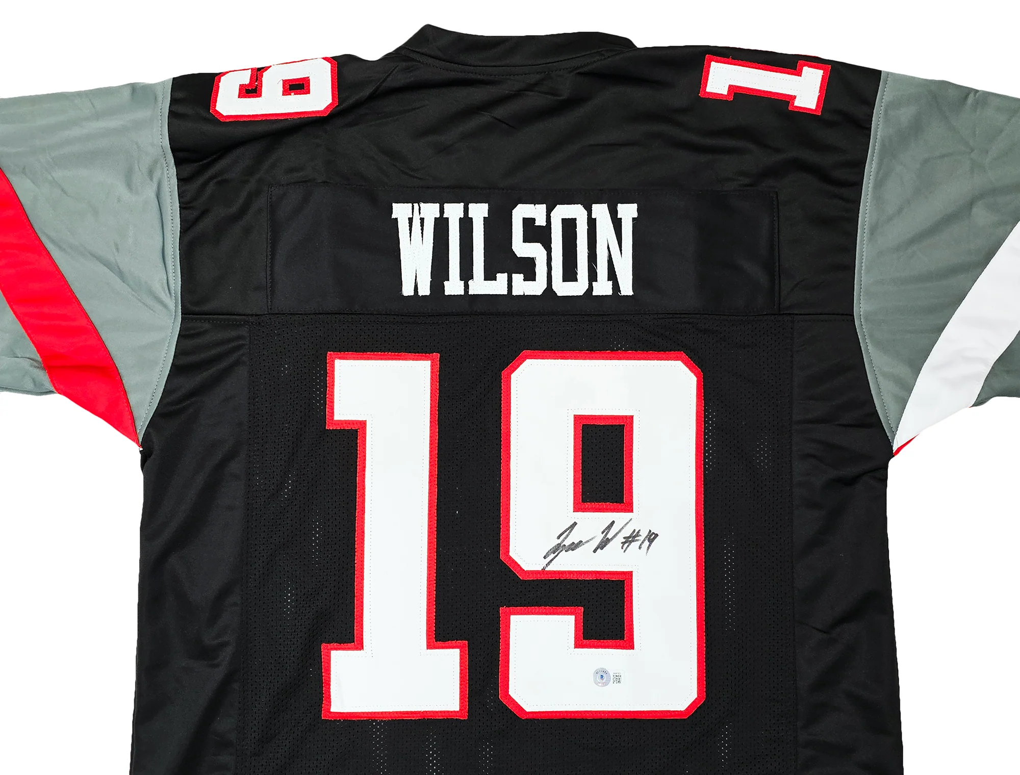 Texas Tech Red Raiders Tyree Wilson Autographed Black Jersey Beckett BAS Witness Stock #215903 - Image 3