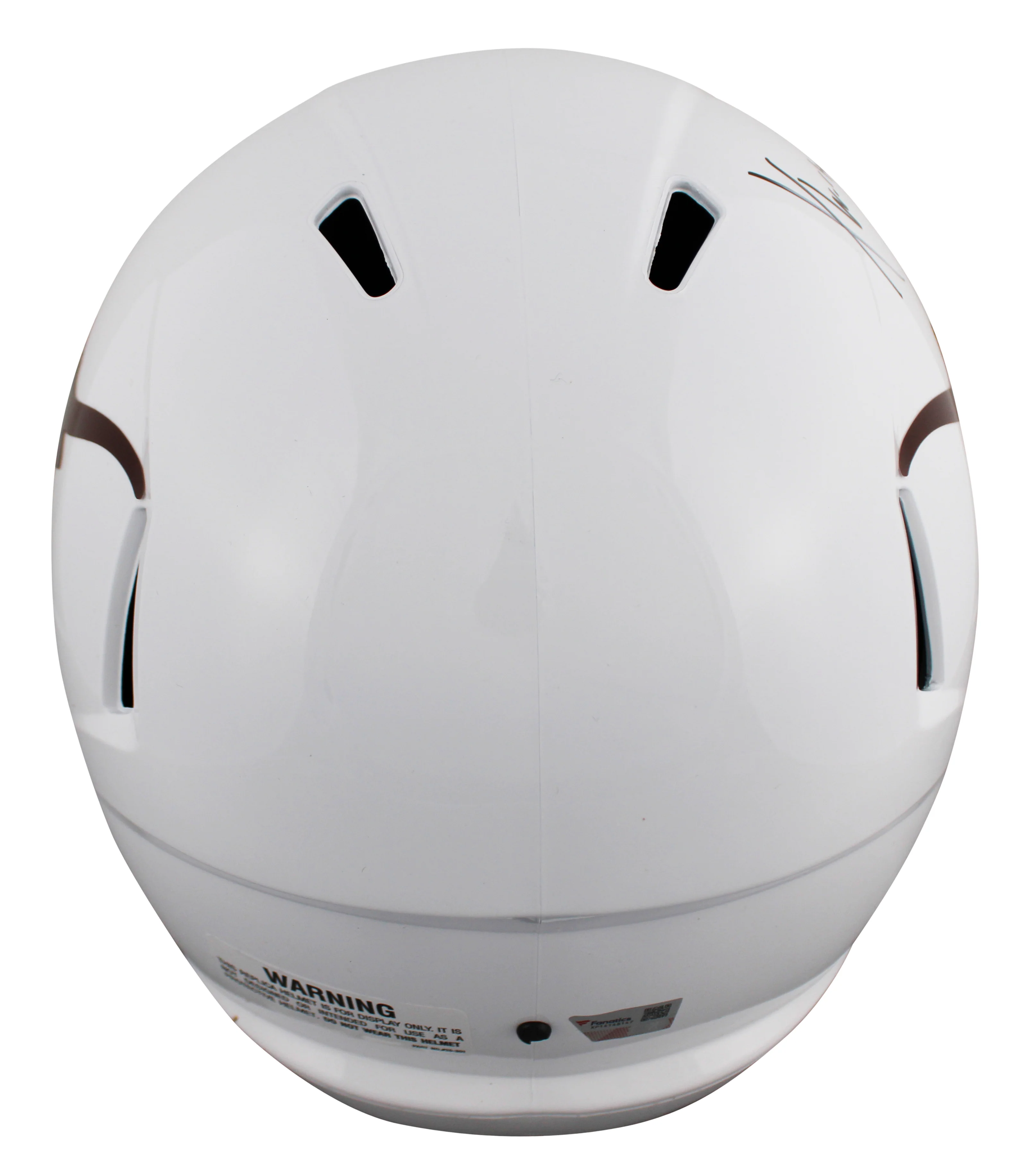 Texas Xavier Worthy Authentic Signed Full Size Speed Rep Helmet Fanatics - Image 3