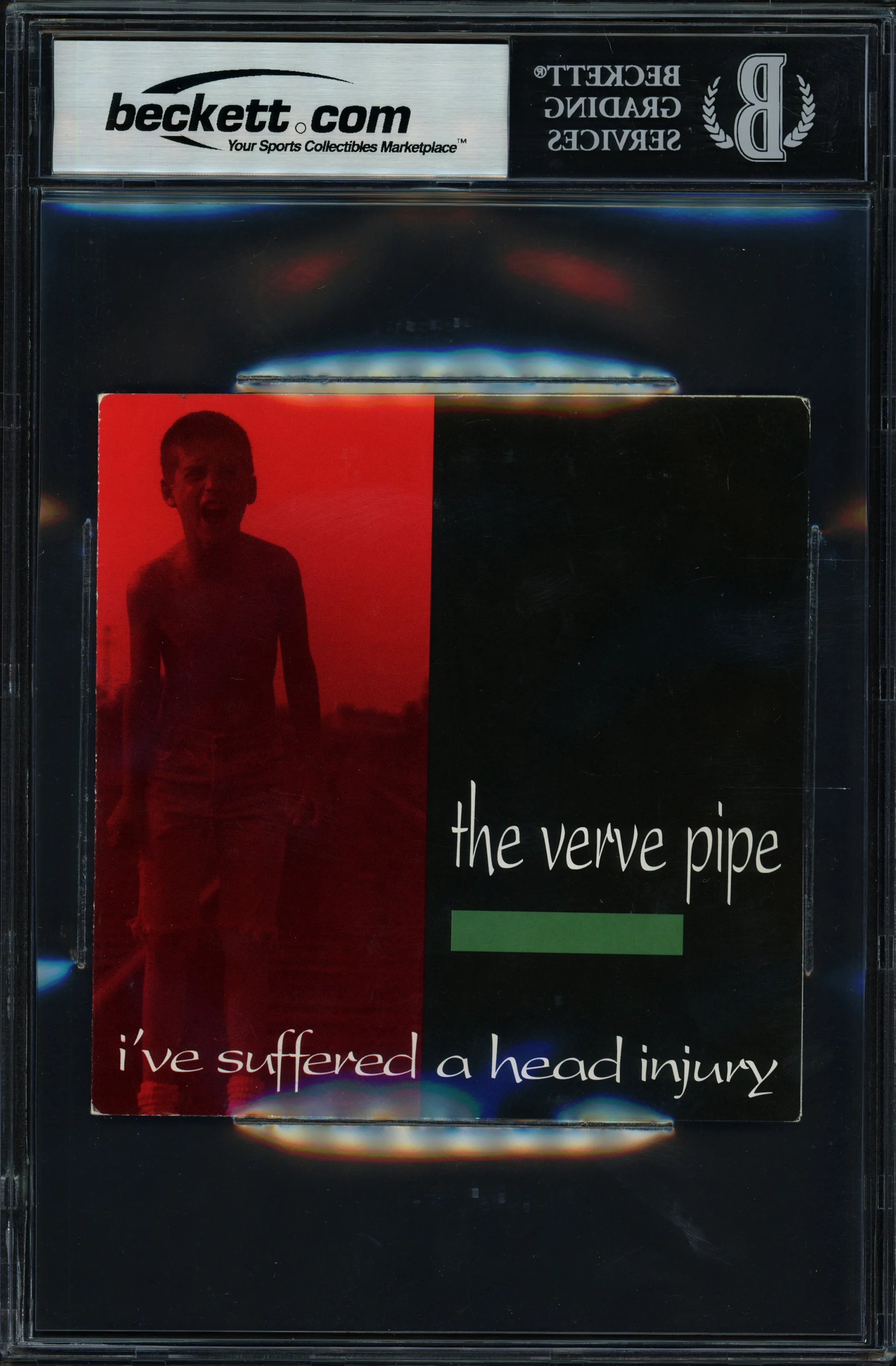 The Verve Pipe Autographed CD Booklet I've Suffered a Head Injury With 4 Signatures Beckett BAS #19981448 - Image 2
