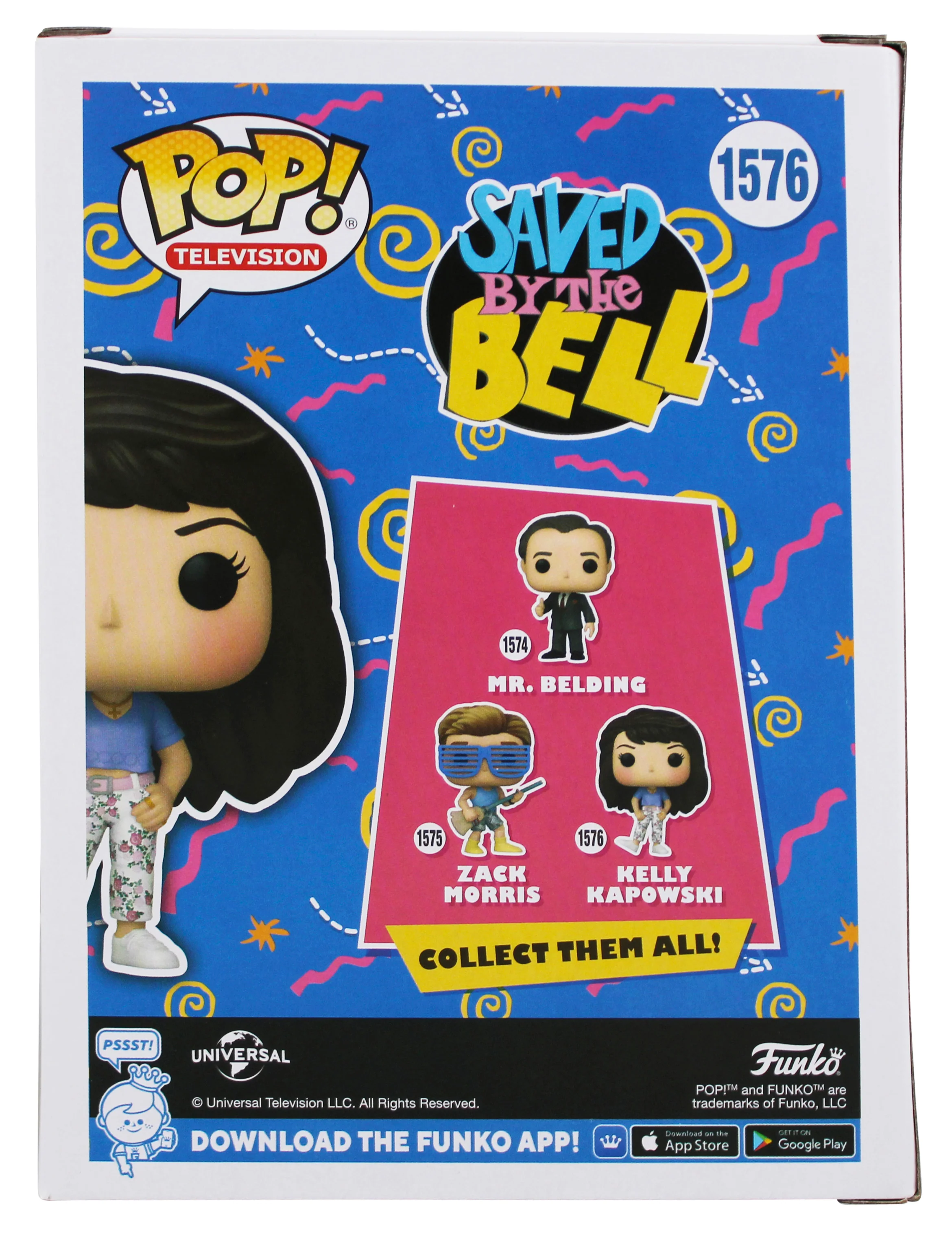 Tiffani Thiessen Saved By The Bell Signed #1576 Funko Pop Vinyl Figure BAS Wit - Image 5