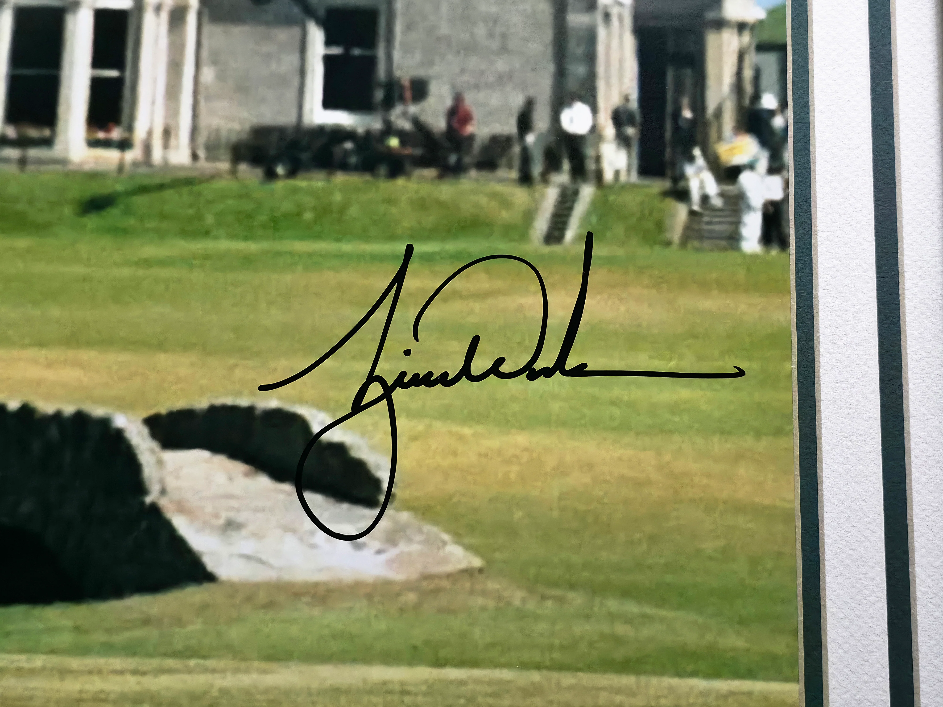 Tiger Woods Autographed Framed 20x24 Photo 2000 British Open UDA Holo #BAM48450 - Image 3