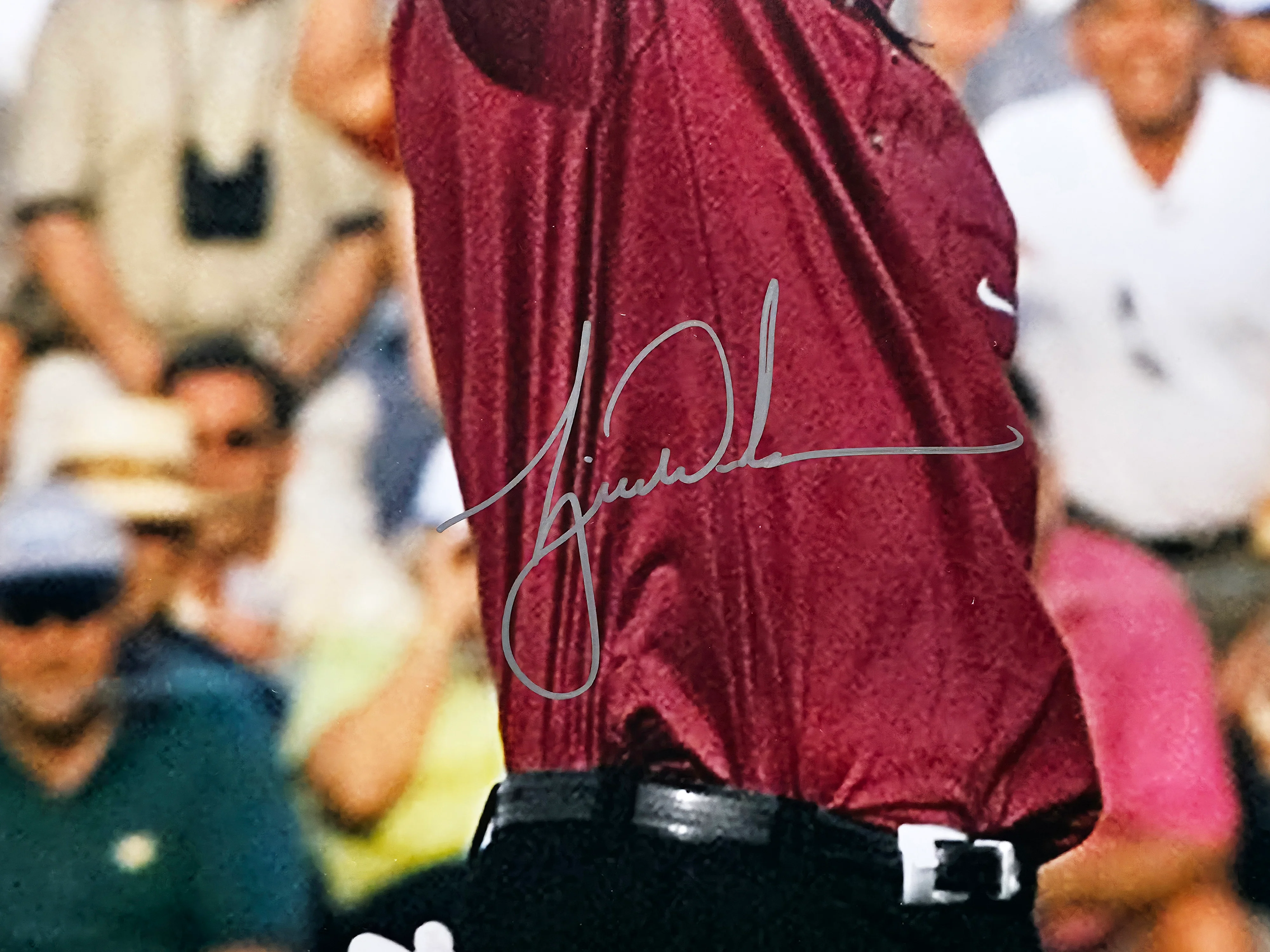 Tiger Woods Autographed Framed 20x24 Photo 2001 Masters UDA Holo #BAM166242 - Image 3
