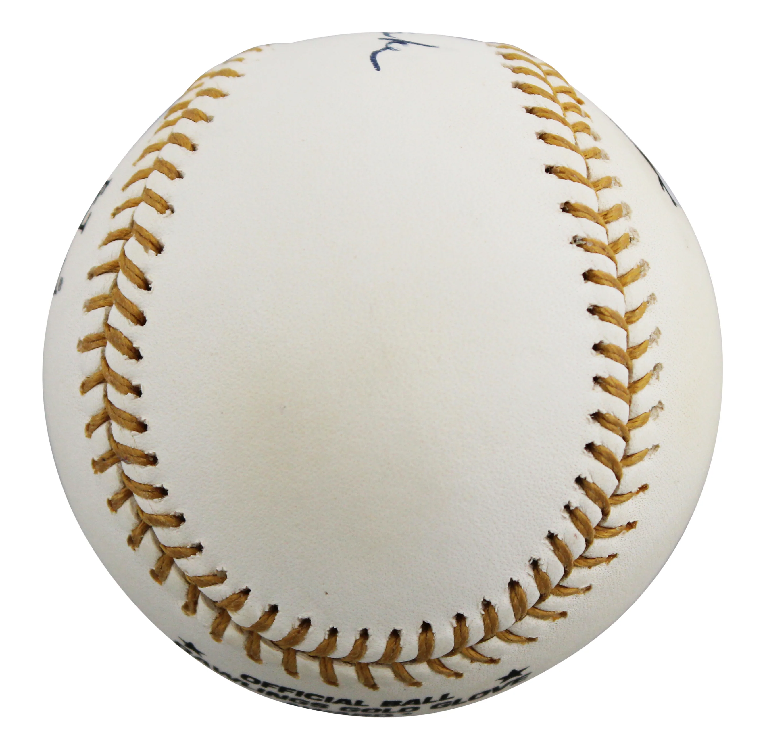 Tigers Lou Whitaker Signed Rawlings Gold Glove Logo OML Baseball BAS #BU87538 - Image 5