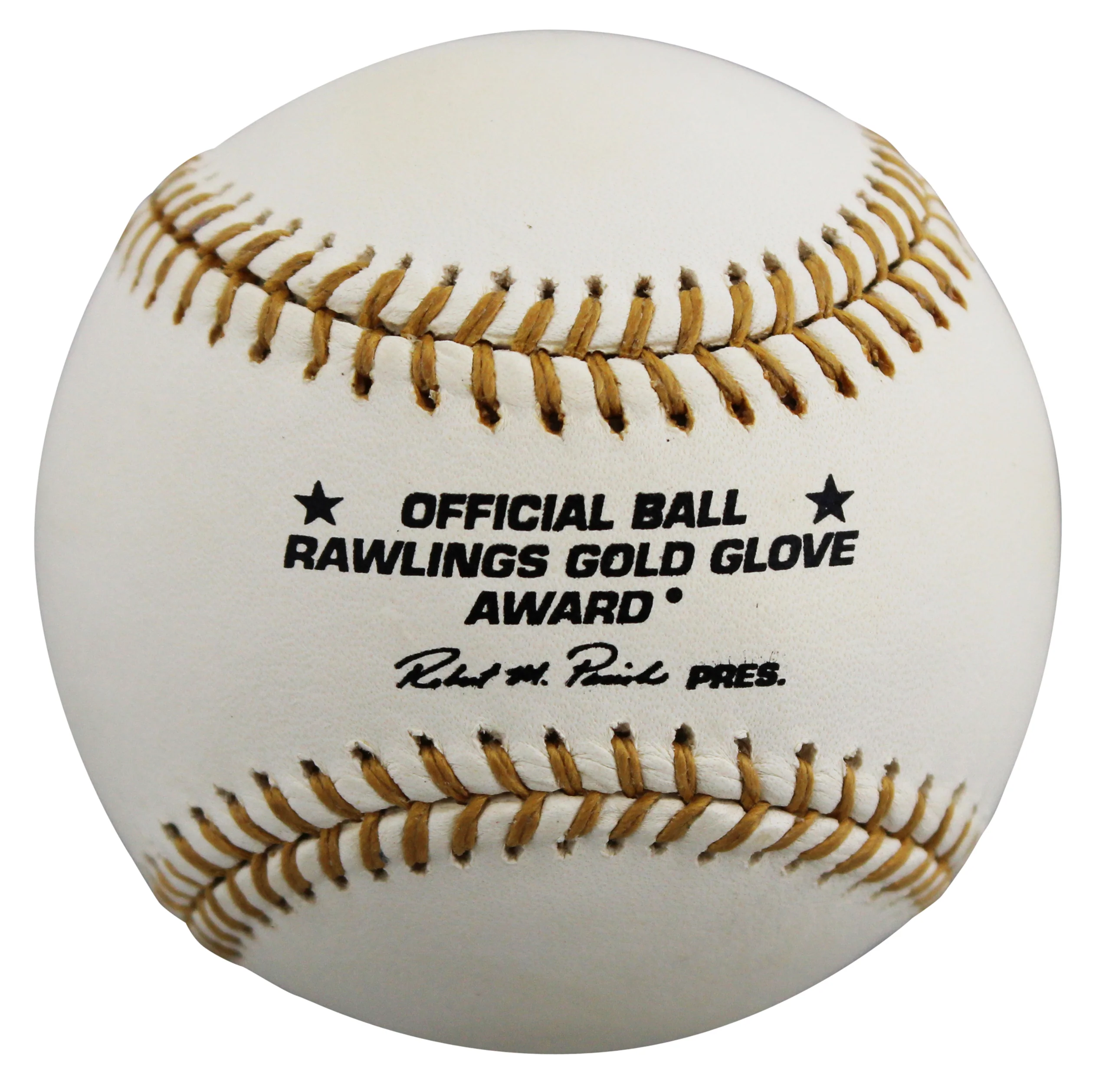 Tigers Lou Whitaker Signed Rawlings Gold Glove Logo OML Baseball BAS #BU87538 - Image 8