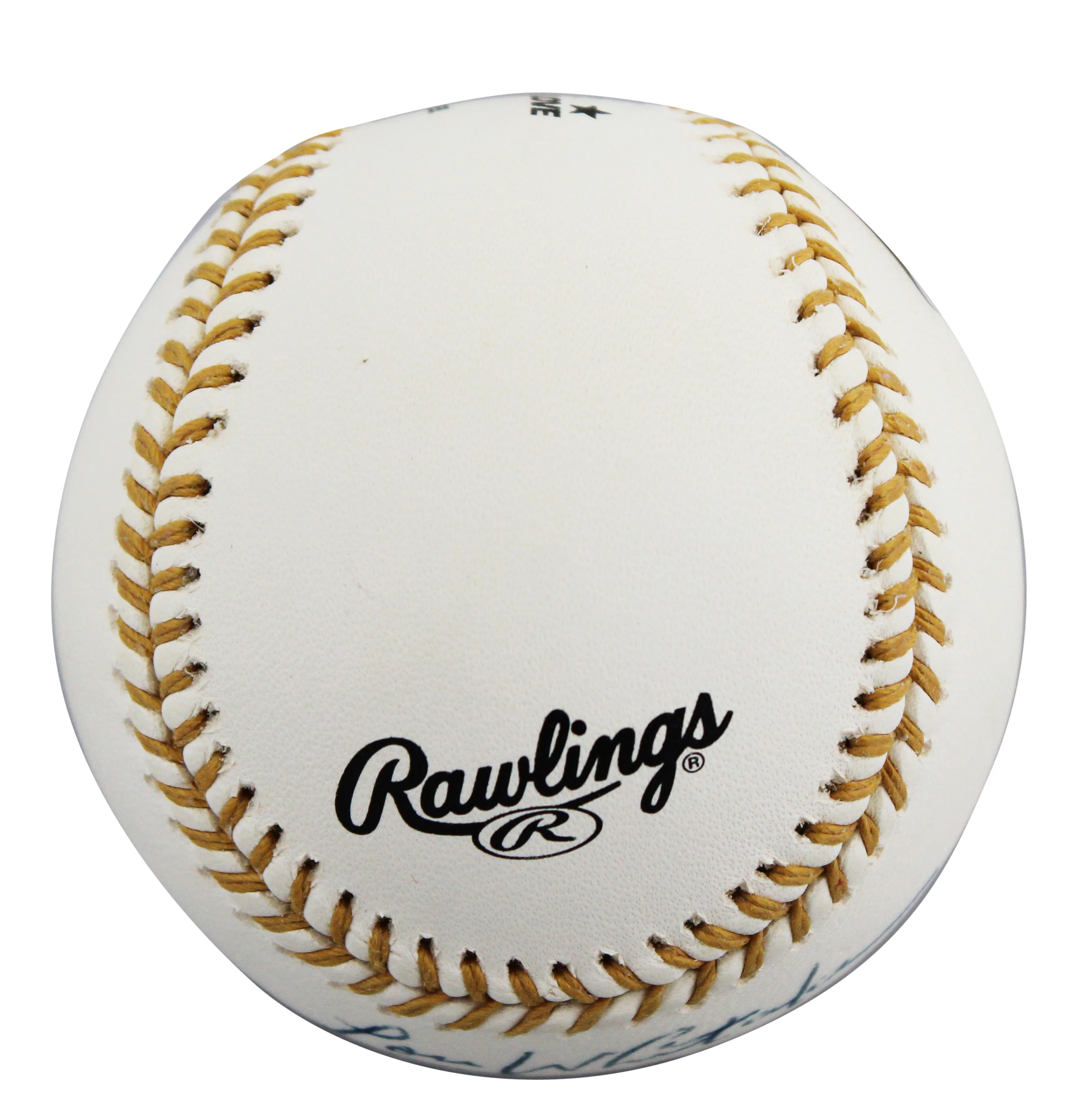 Tigers Lou Whitaker Signed Rawlings Gold Glove Logo OML Baseball BAS #BU87540 - Image 6