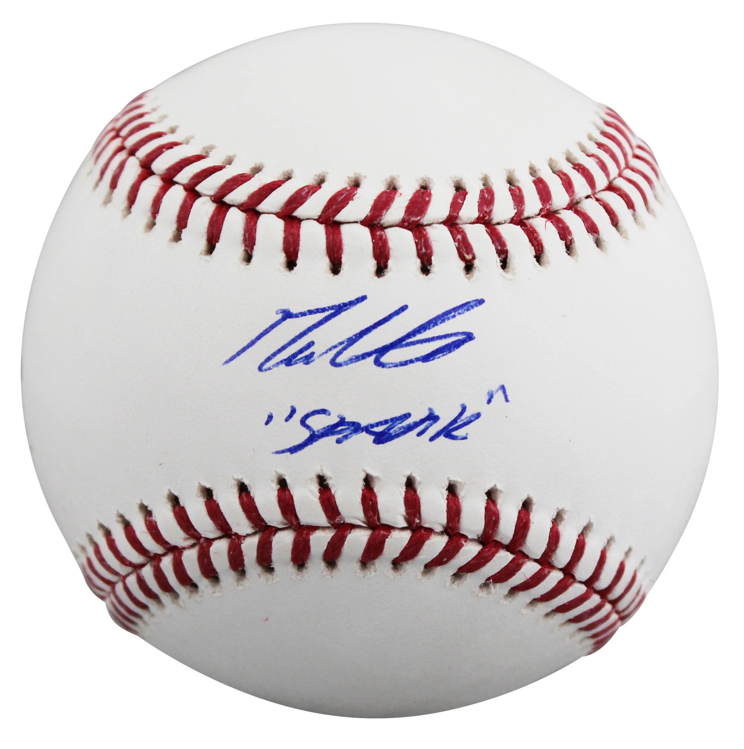 Tigers Max Clark "Spark" Authentic Signed Oml Baseball MLB & Fanatics - Image 3