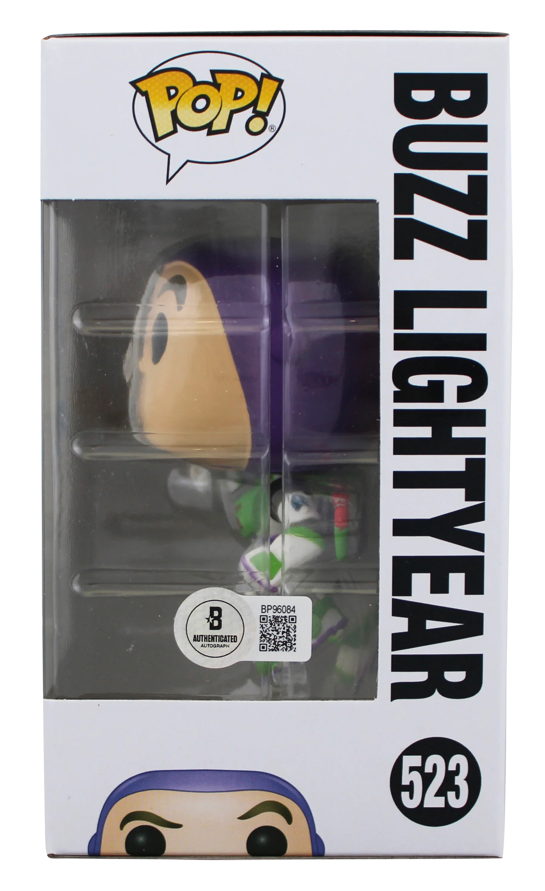 Tim Allen Toy Story 4 Signed Buzz Lightyear #523 Funko Pop Vinyl Figure BAS 2 - Image 4