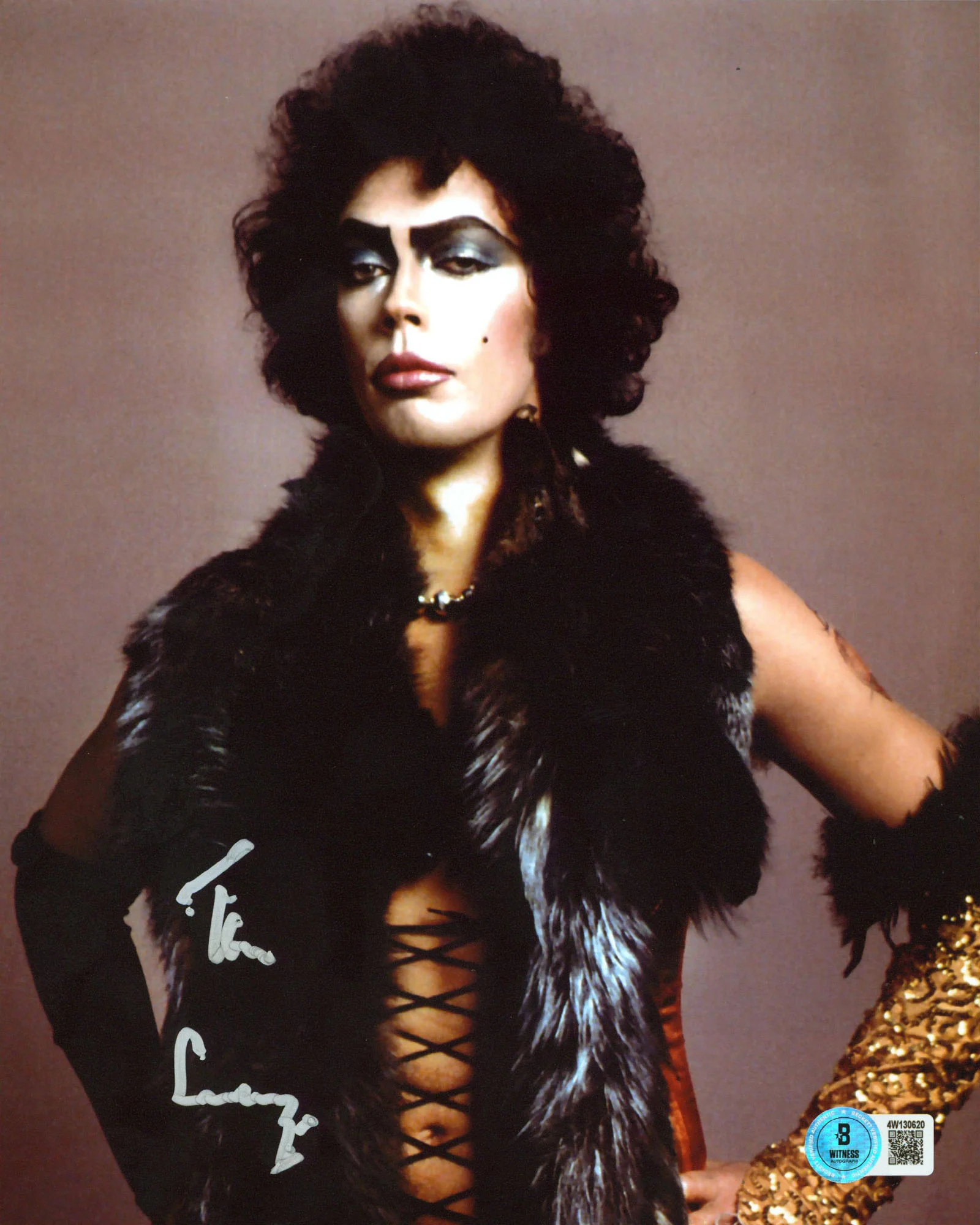 Tim Curry The Rocky Horror Picture Show Authentic Signed 8x10 Photo BAS 1 - Image 2