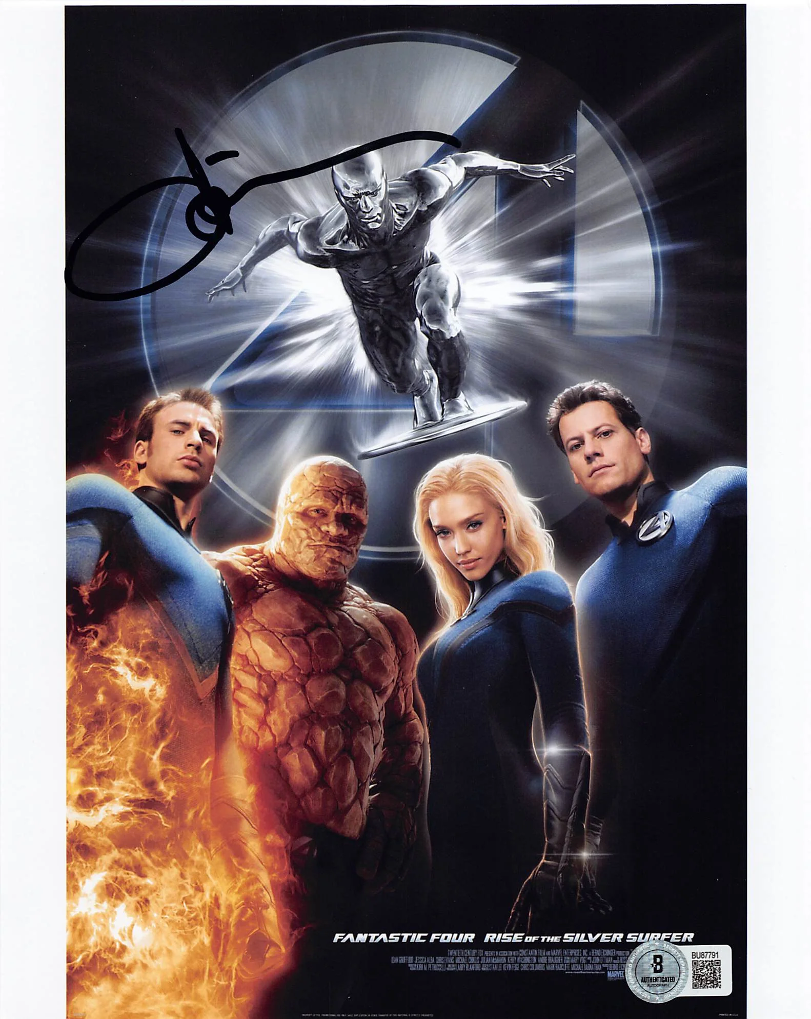 Tim Story Fantastic 4 Rise of the Silver Surfer Signed 8x10 Photo BAS #BU87791 - Image 2