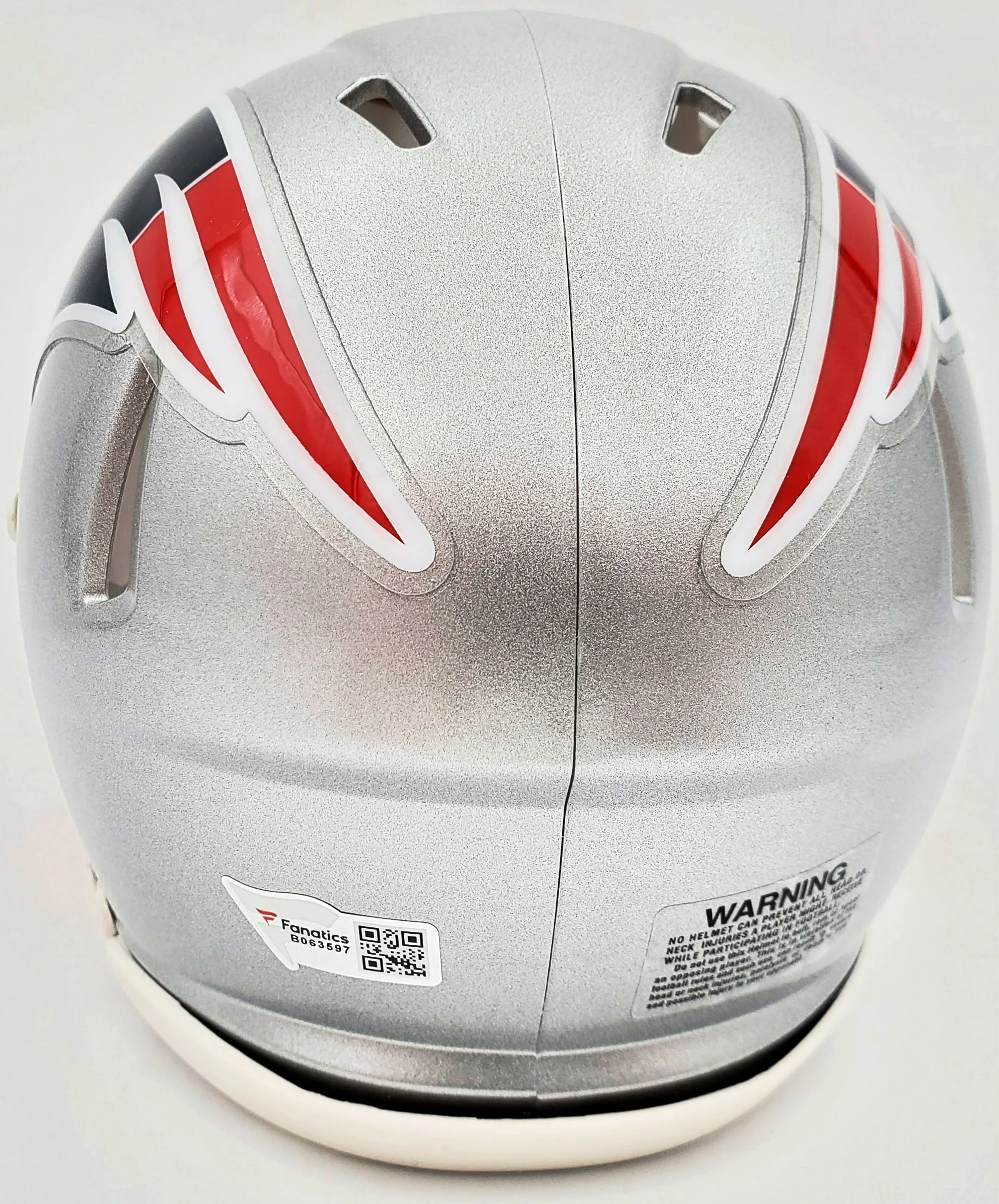 Tom Brady Autographed New England Patriots Replica Speed Mini Helmet Fanatics Stock #193988 - Image 5