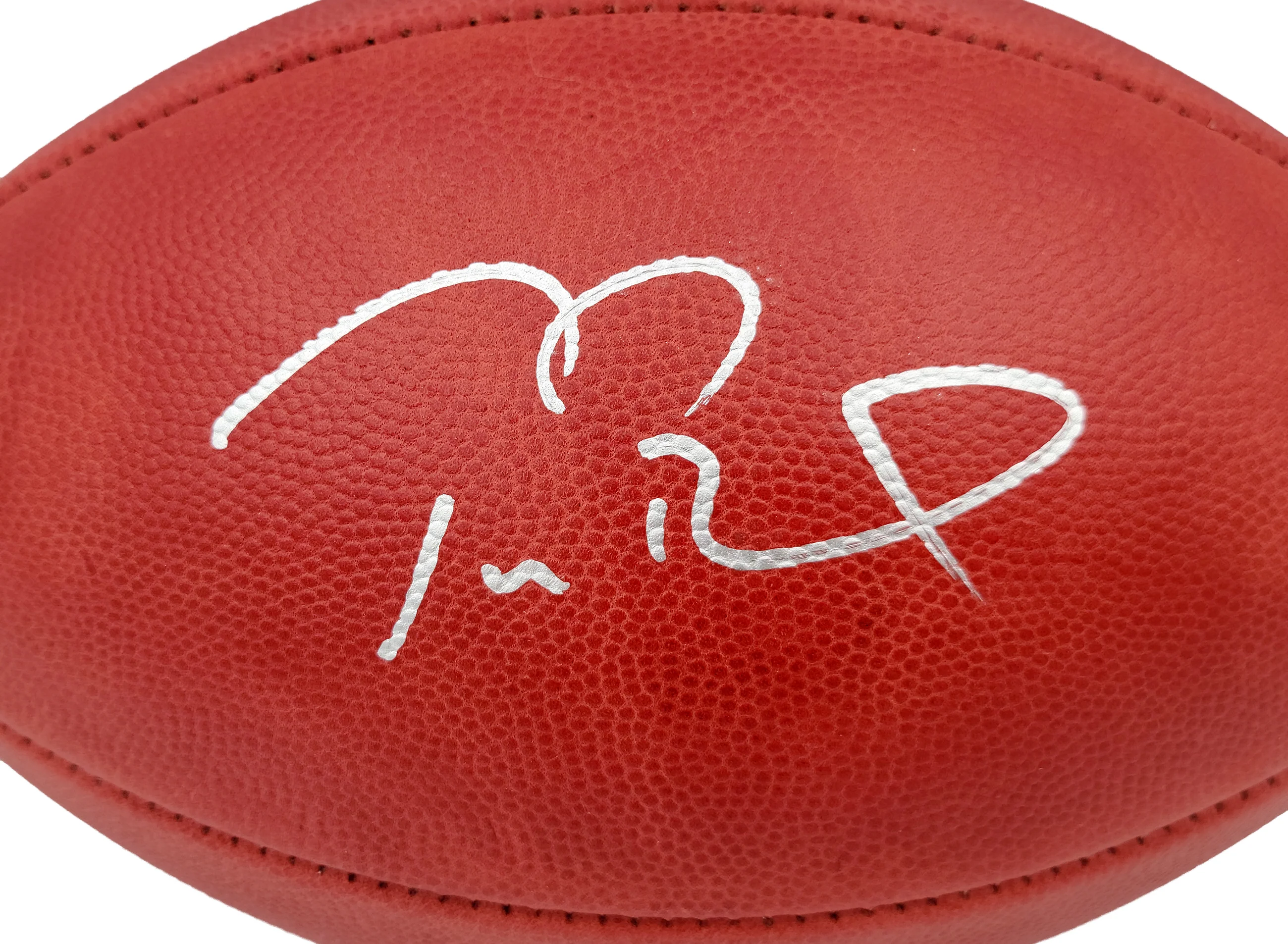 Tom Brady Autographed Official NFL Leather SB LV Logo Football Tampa Bay Buccaneers Fanatics Holo Stock #202368 - Image 3