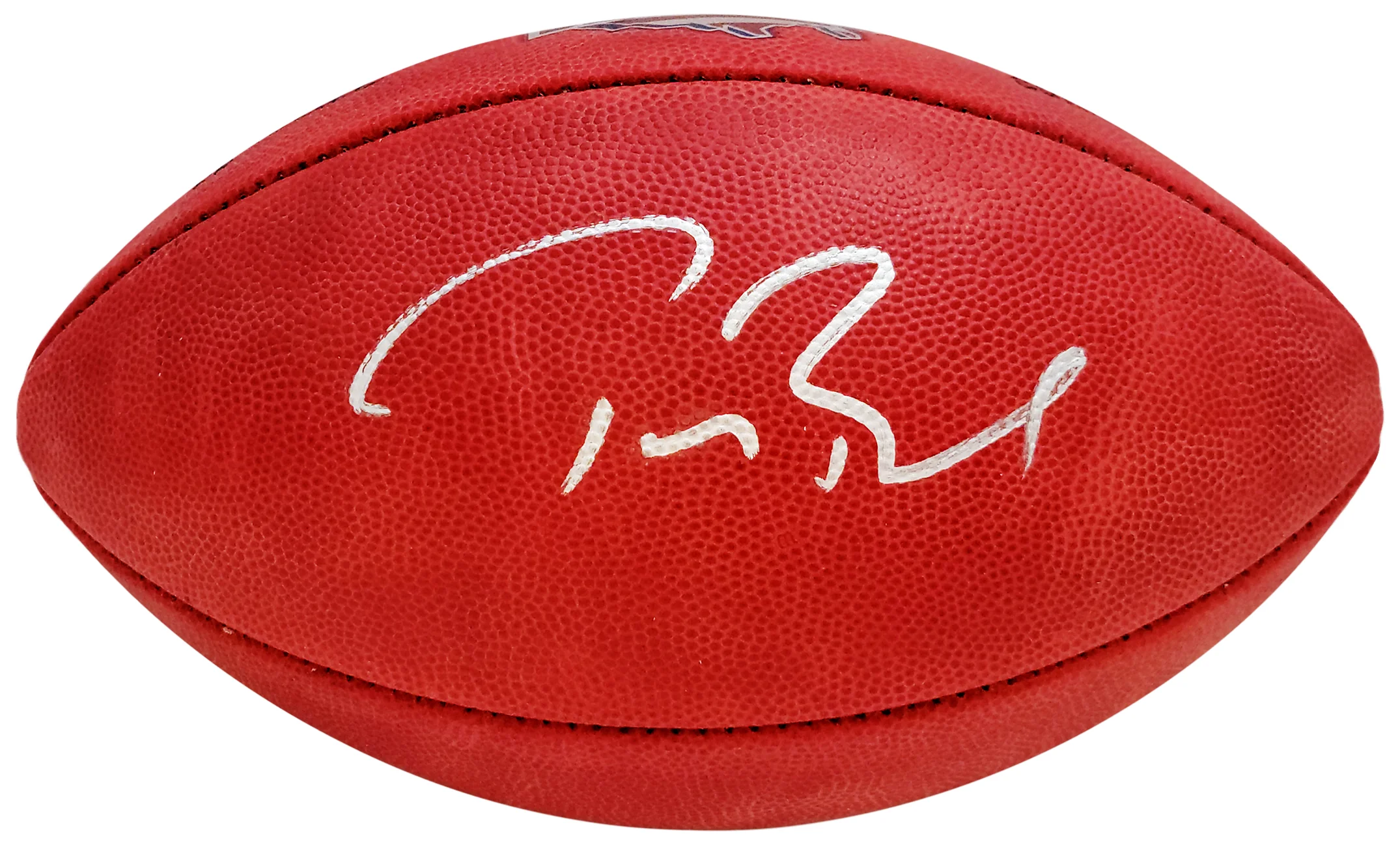 Tom Brady Autographed Official SB XXXVI Leather Football New England Patriots Fanatics Holo Stock #205688 - Image 2