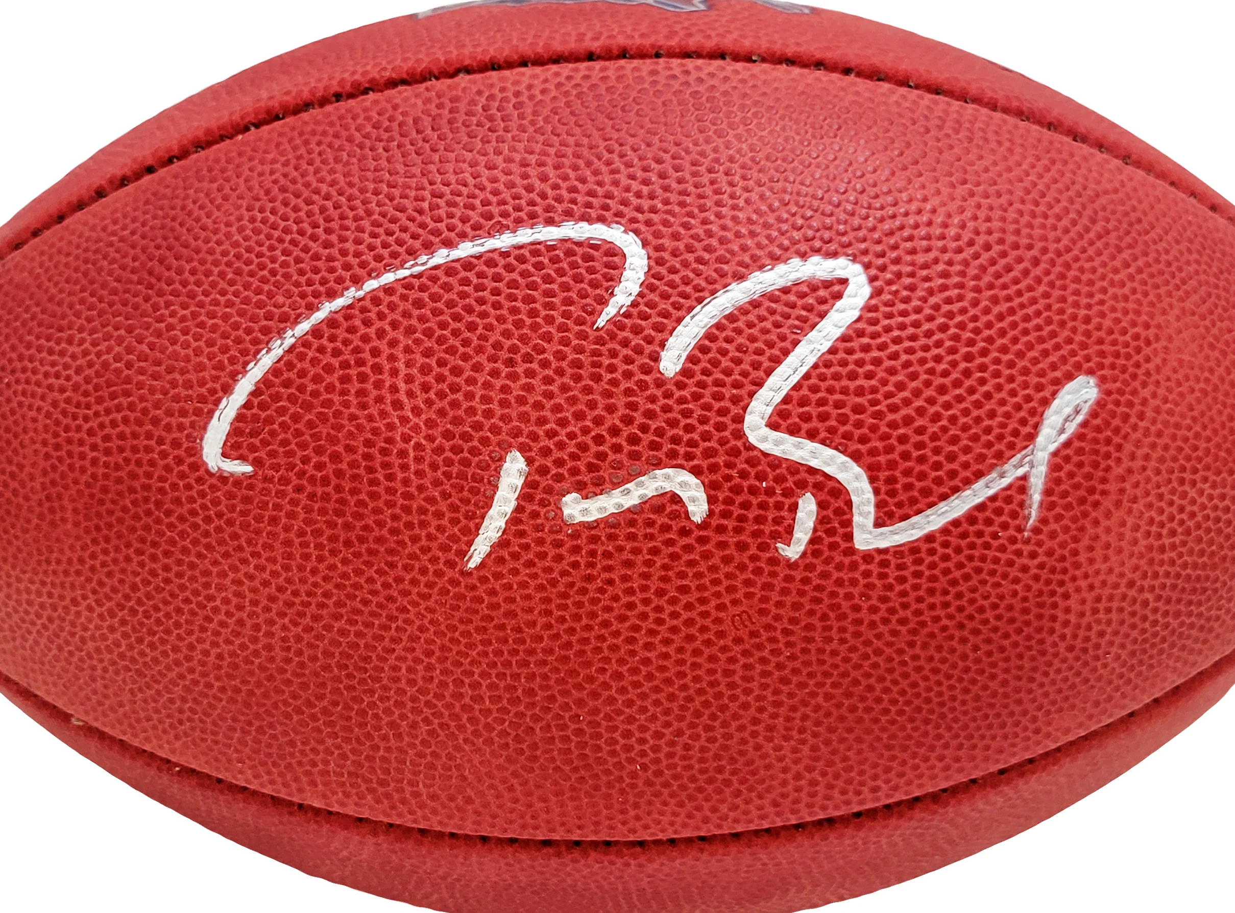 Tom Brady Autographed Official SB XXXVI Leather Football New England Patriots Fanatics Holo Stock #205688 - Image 3