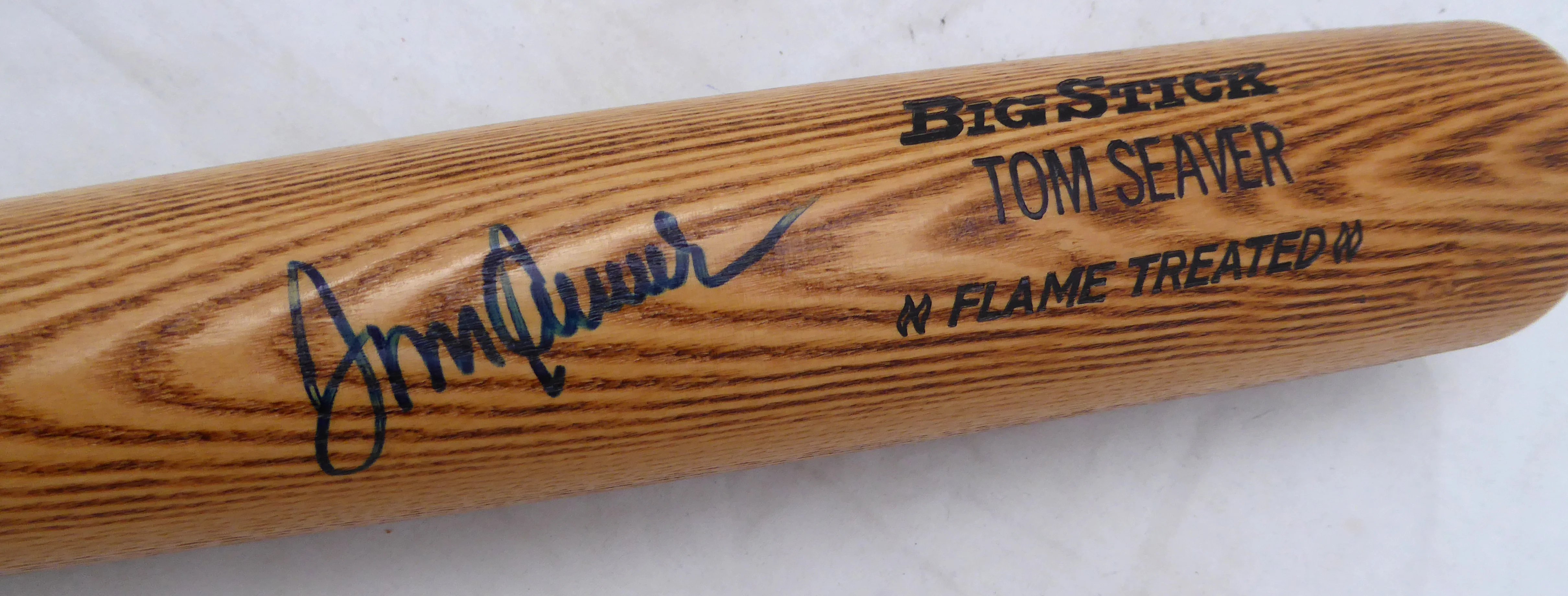 Tom Seaver Autographed Adirondack Bat New York Mets JSA #AK80235 - Image 4