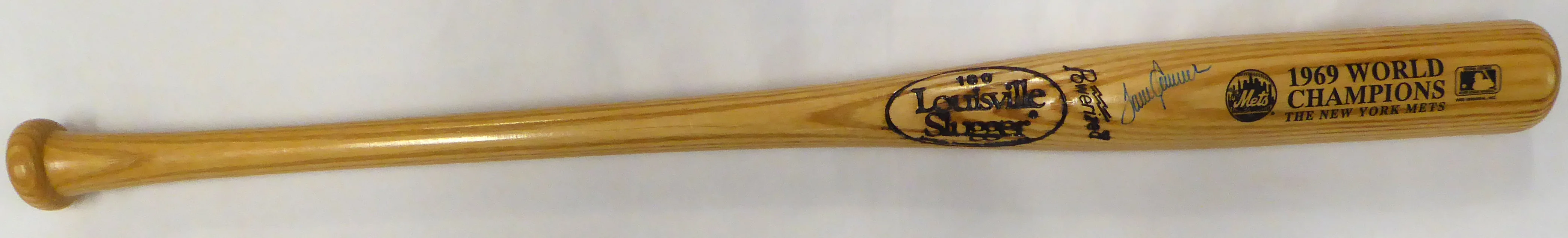 Tom Seaver Autographed Louisville Slugger 1969 World Champions Bat New York Mets Beckett BAS QR #BM37136 - Image 2