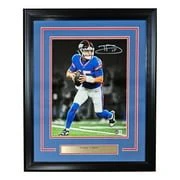 Tommy Devito Signed Framed 11x14 New York Giants Alternate Jersey Photo BAS ITP - Image 4