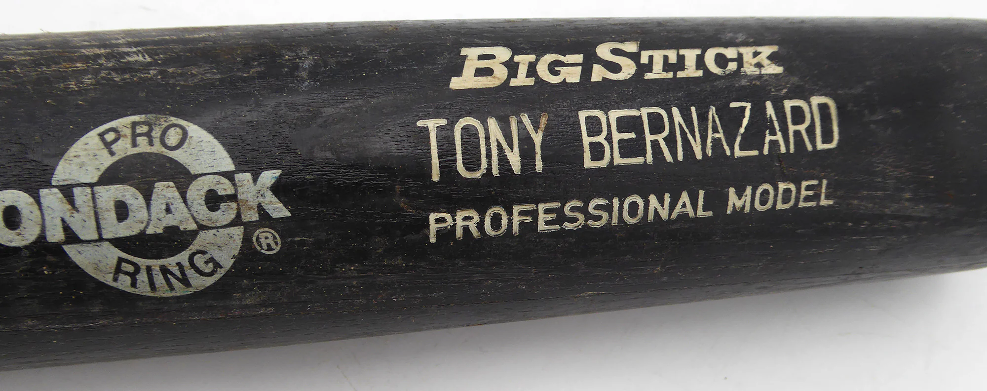 Tony Bernazard Unsigned Game Used Bat Rawlings TB4 Seattle Mariners SKU #253159 - Image 2