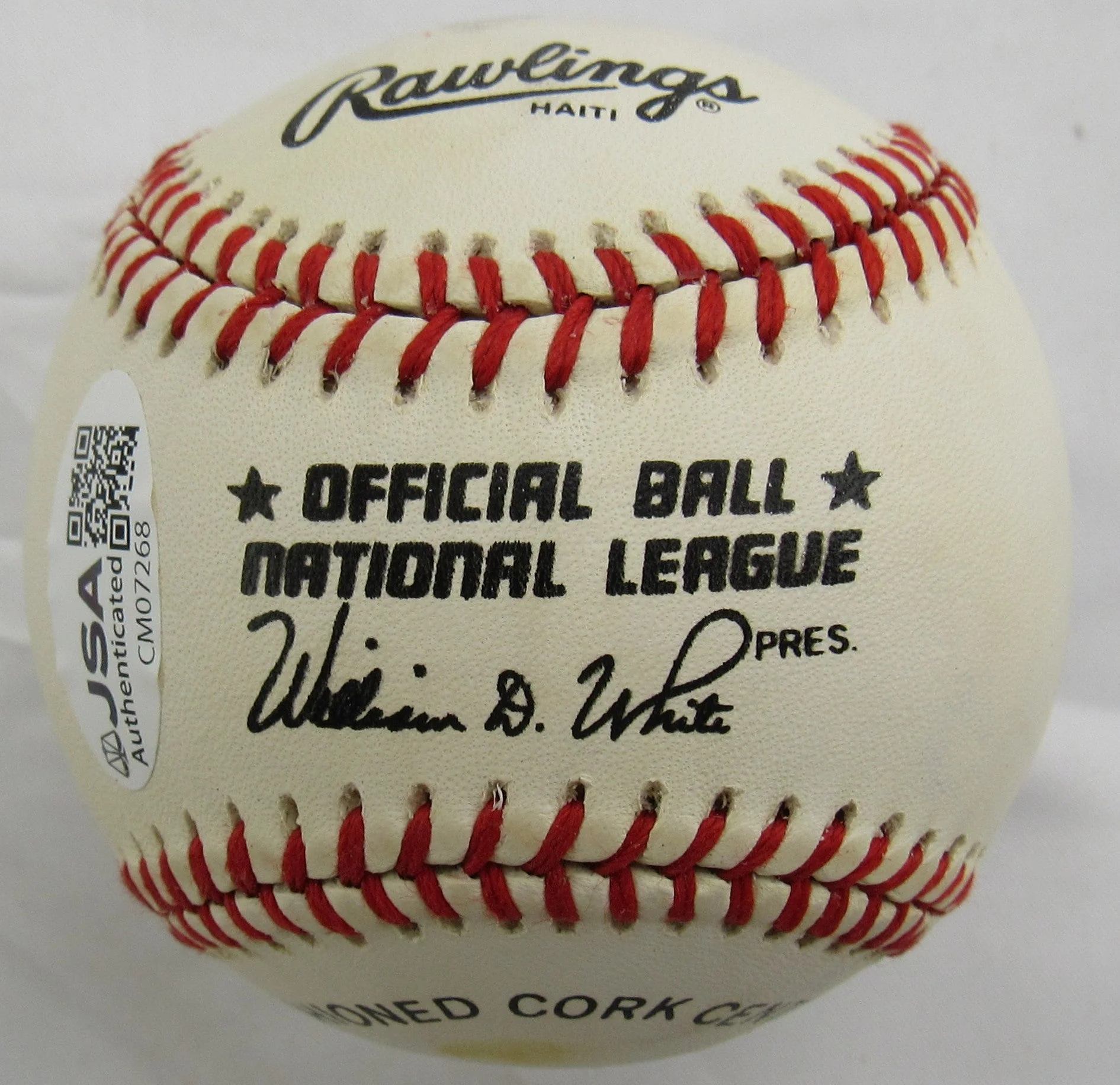 Stan Musial Signed Auto Rawlings Baseball JSA CM07268 - Image 3