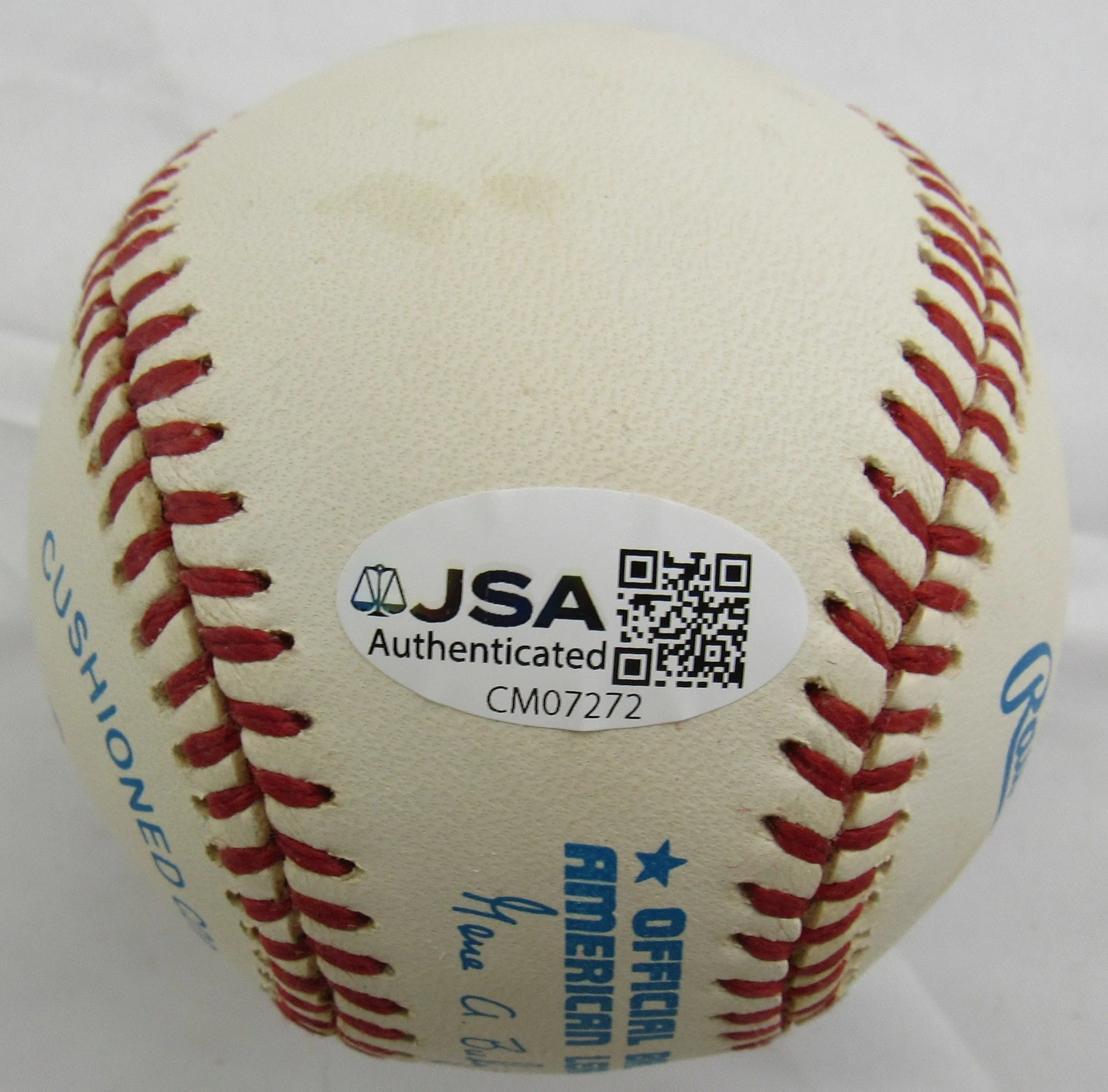 Whitey Ford Signed Auto Rawlings Baseball JSA CM07272 - Image 5